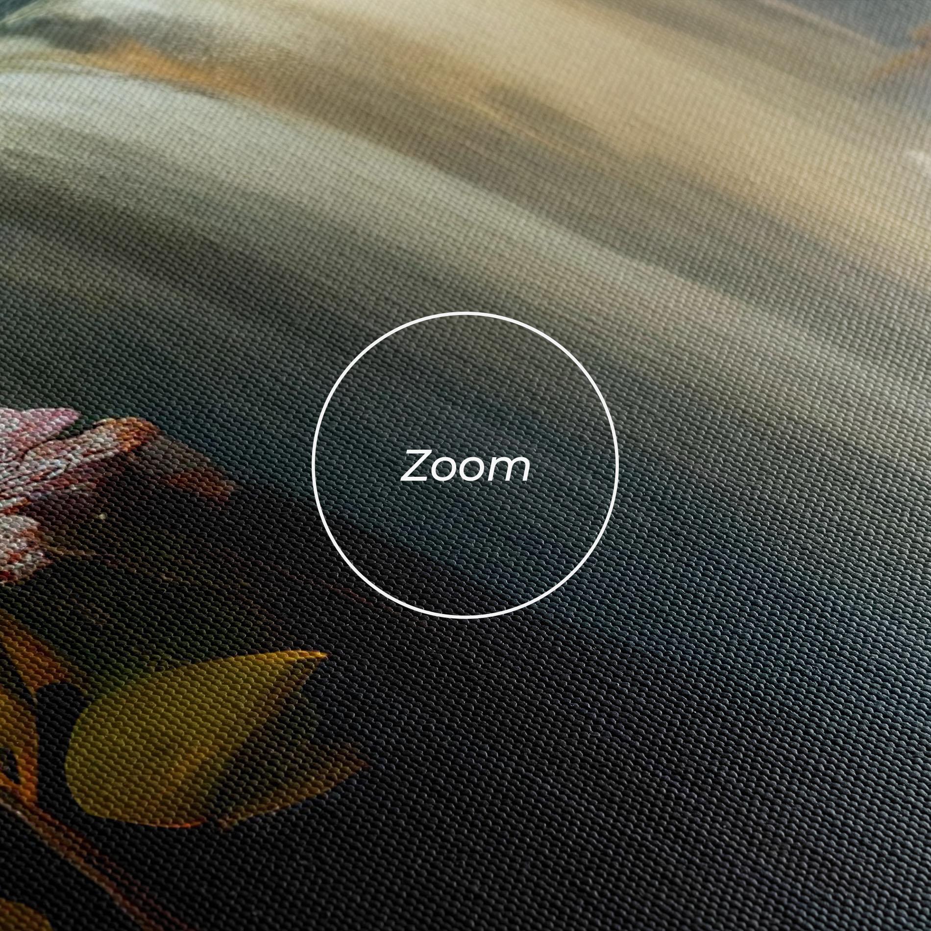 Leinwandbild Flowers Waterfall mockup 3