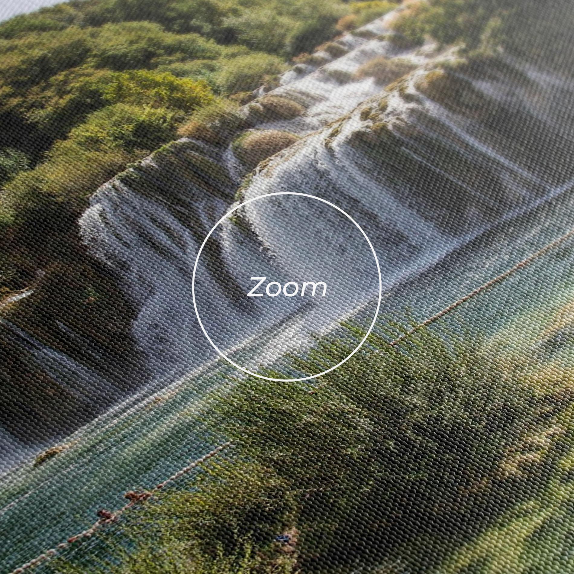 Leinwandbild Green Waterfall mockup 3