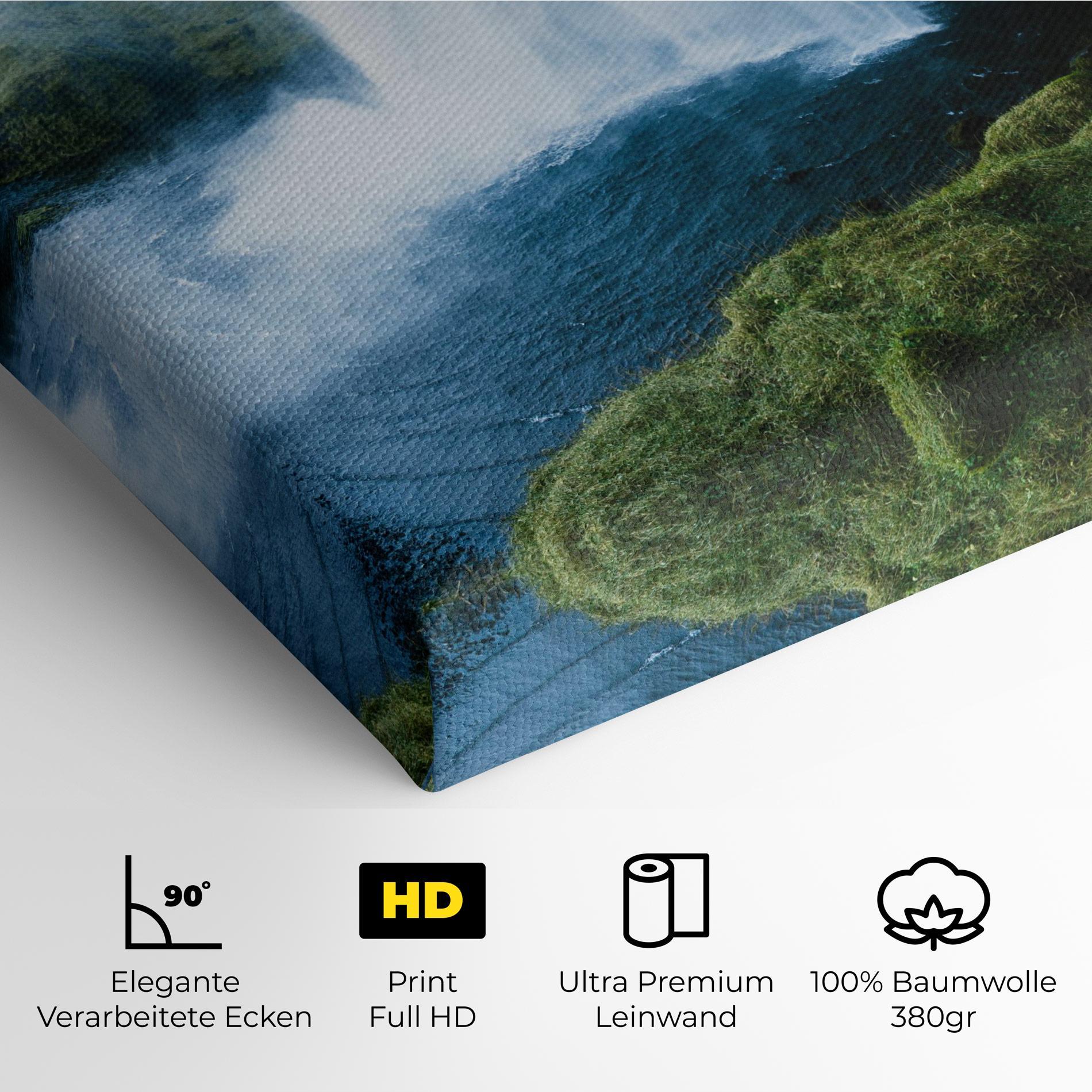 Leinwandbild Majestic Waterfall mockup 4