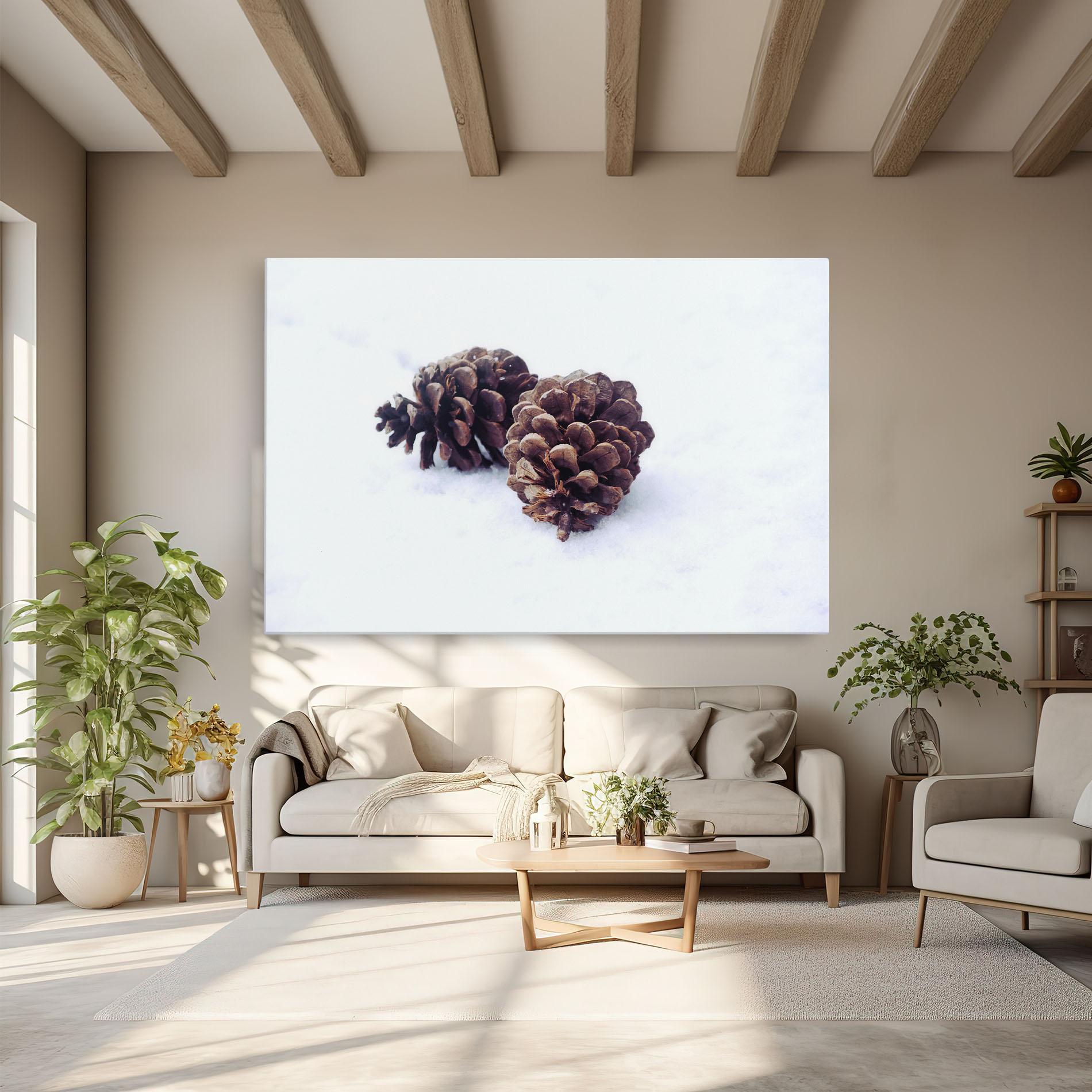 Leinwandbild Snow Cones mockup 6