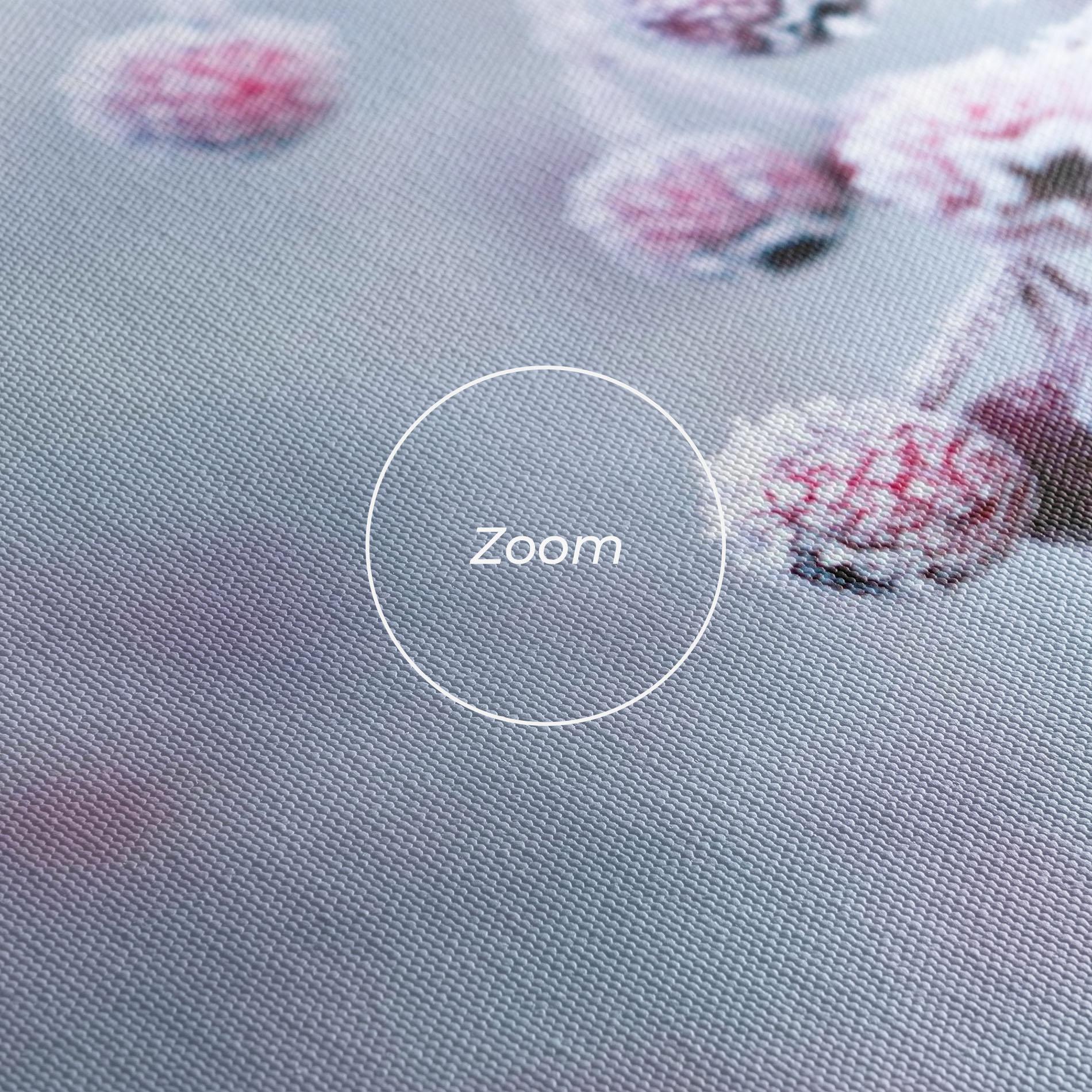 Leinwandbild Red Winter Fruits mockup 3