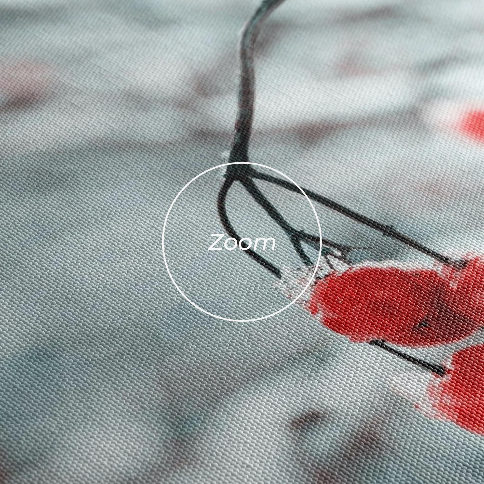 Leinwandbild Snow Red Fruits mockup 3