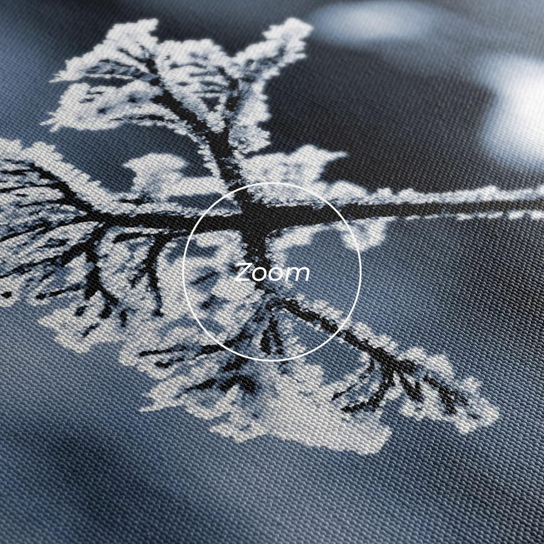 Leinwandbild Winter Plant mockup 3