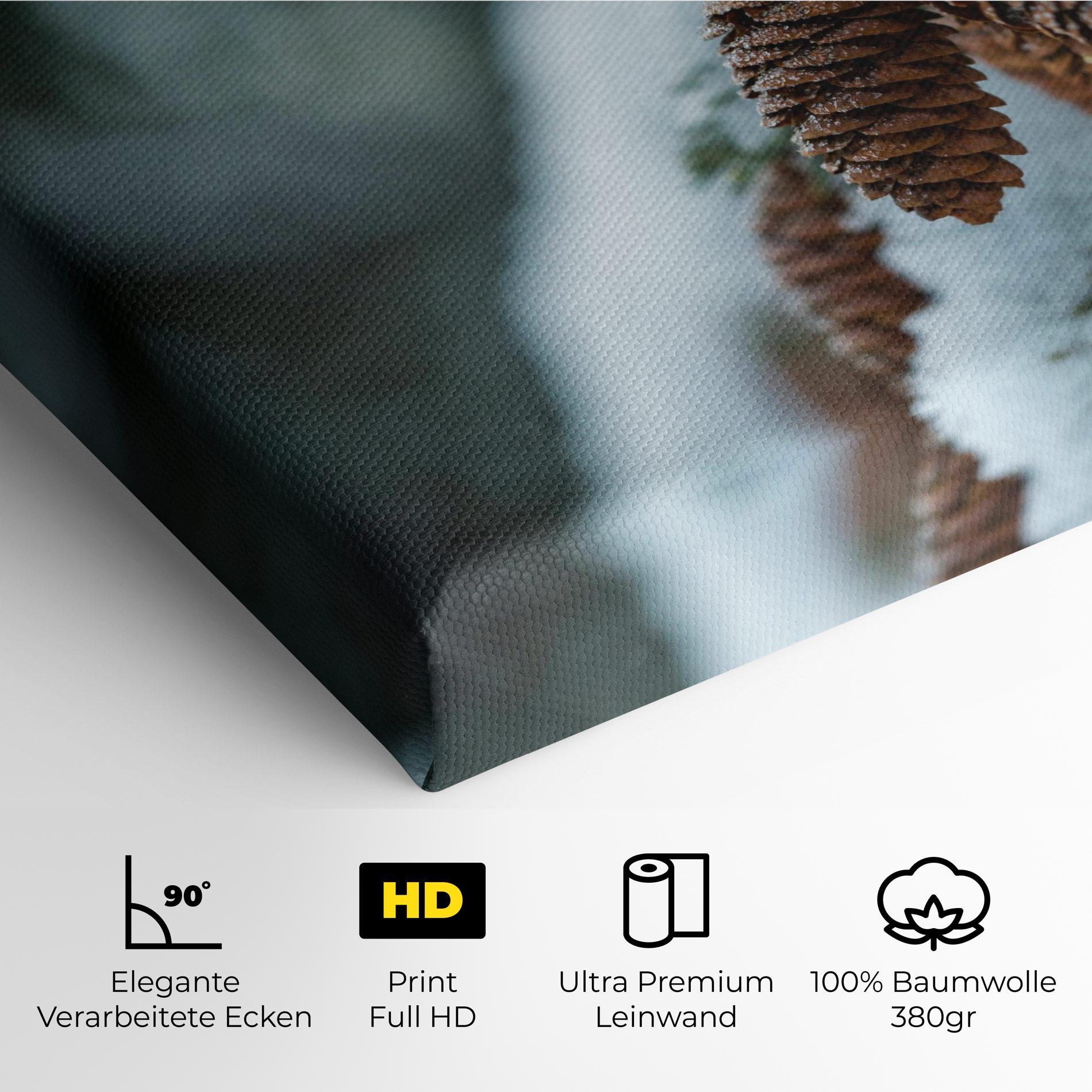 Leinwandbild Pretty Snow Cones mockup 4