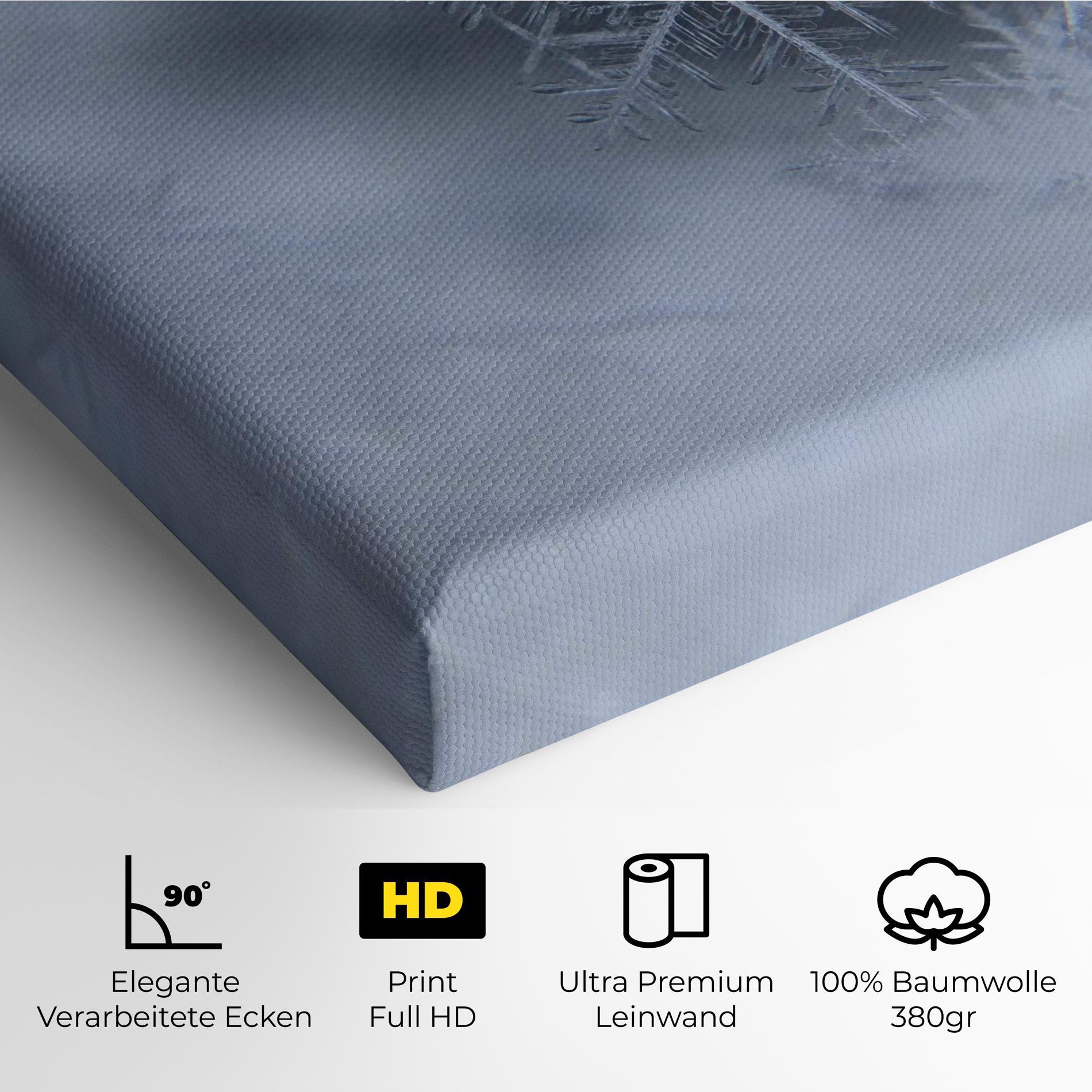 Leinwandbild Pretty Snowflake mockup 4