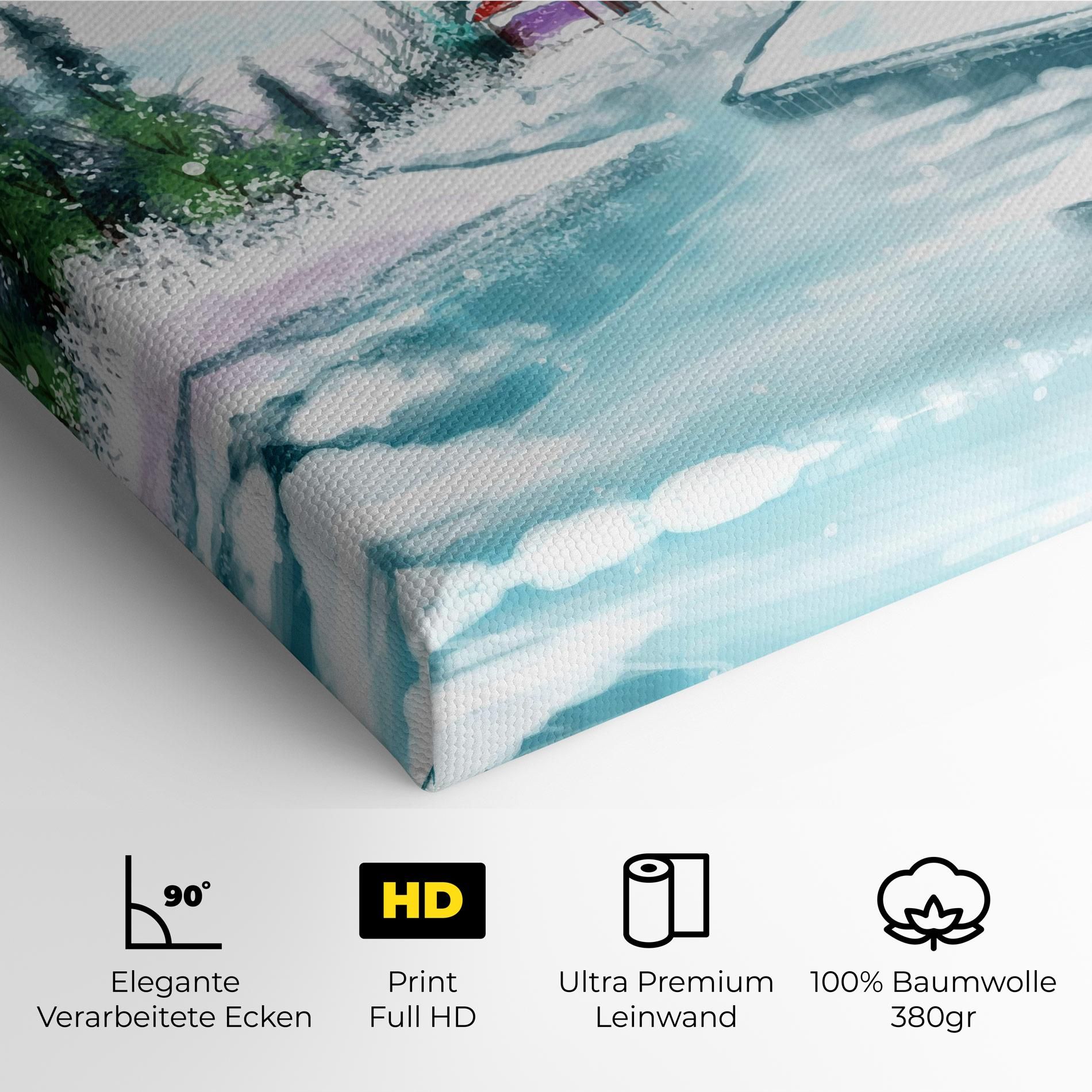 Purple House Winter mockup 4