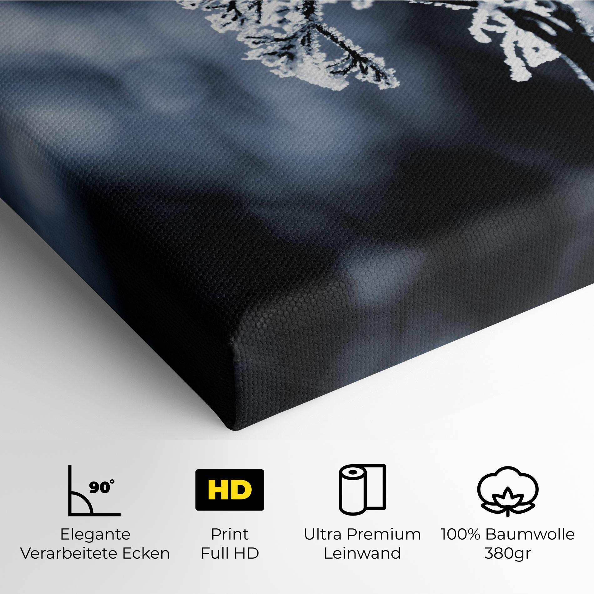 Leinwandbild Winter Plant mockup 4