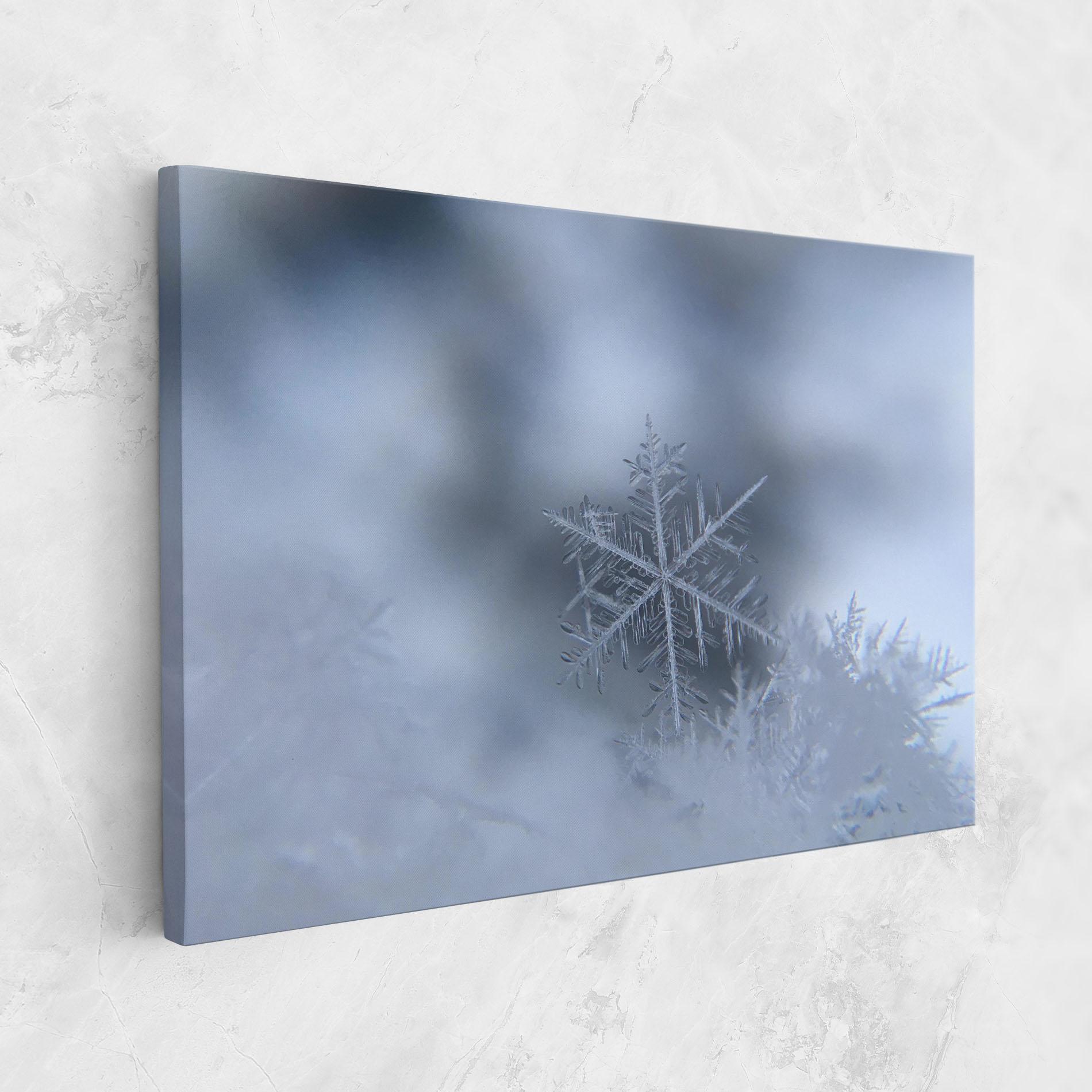Leinwandbild Pretty Snowflake mockup 1
