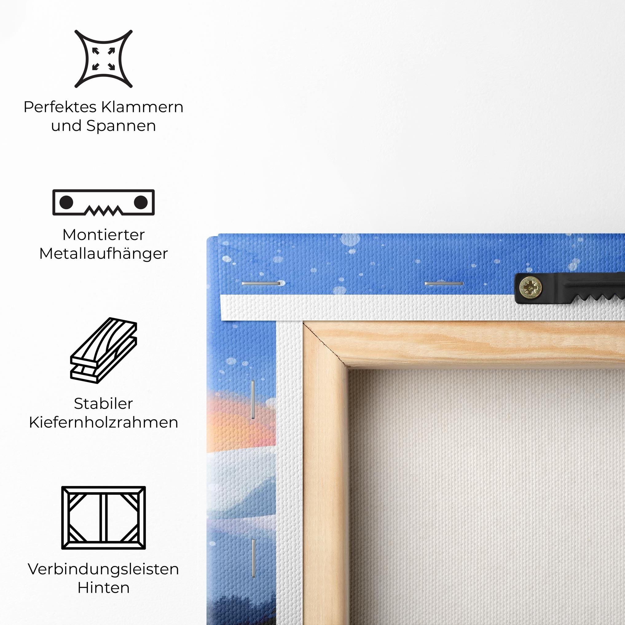 Mountain Snow Art mockup 5