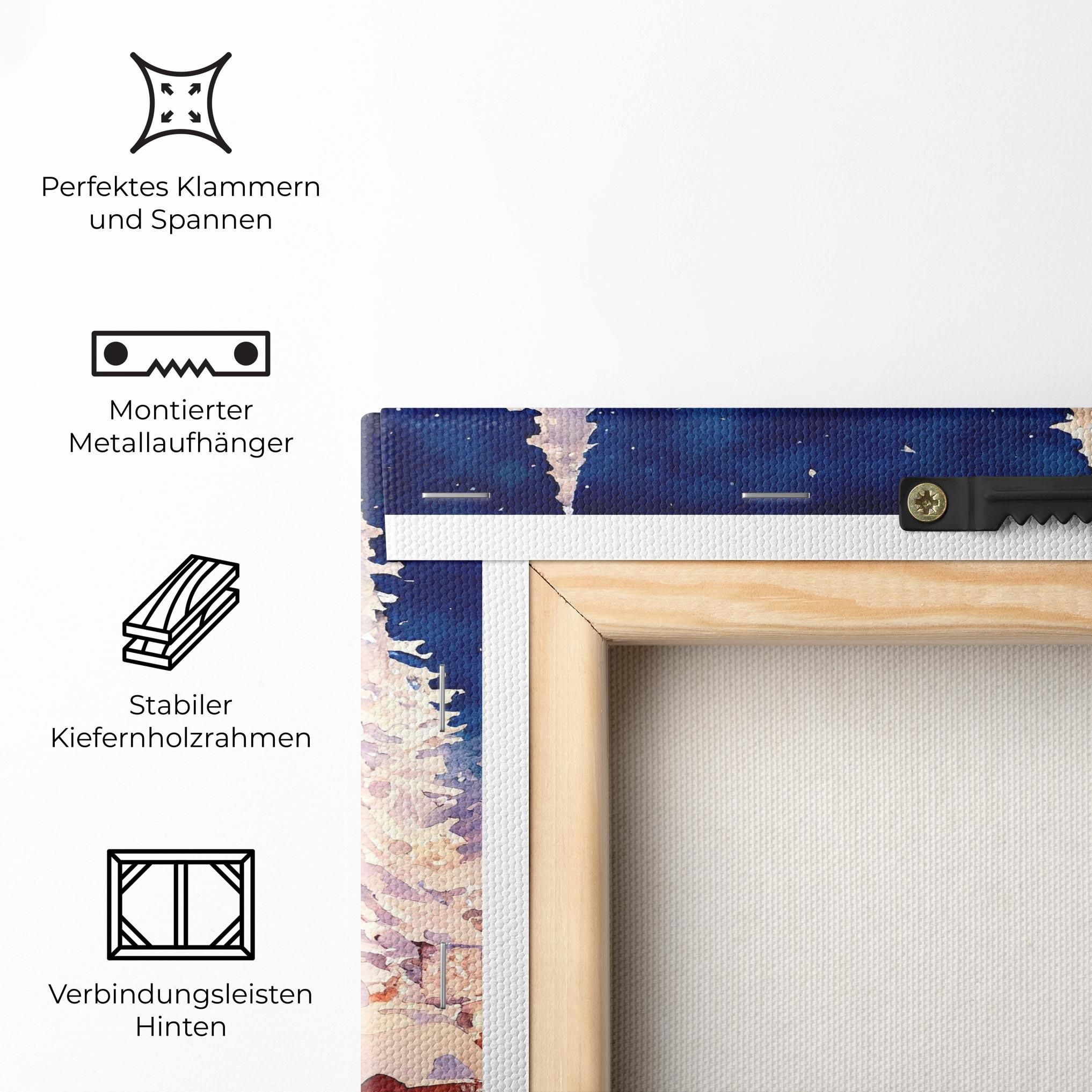 Snow Falling Painting mockup 5