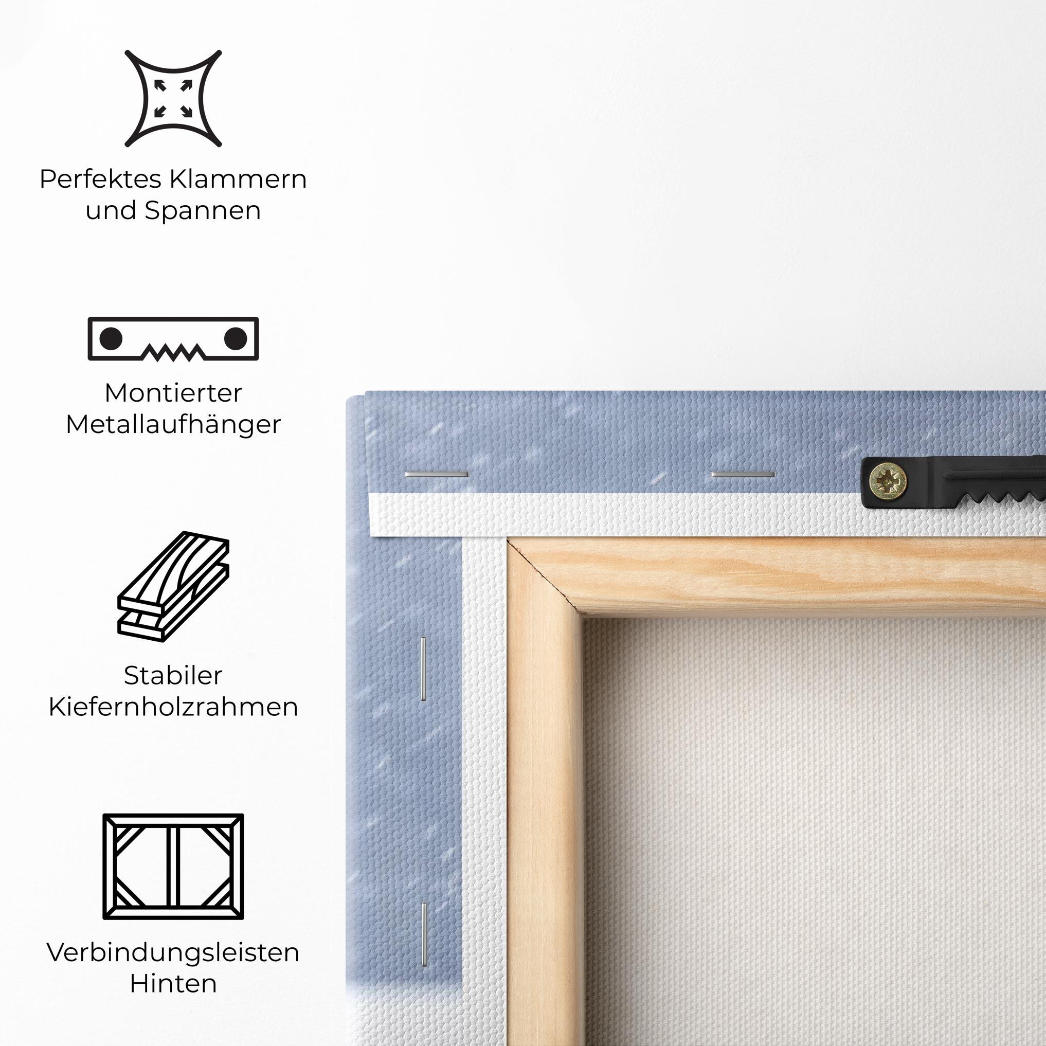 Leinwandbild Snow Owl mockup 5