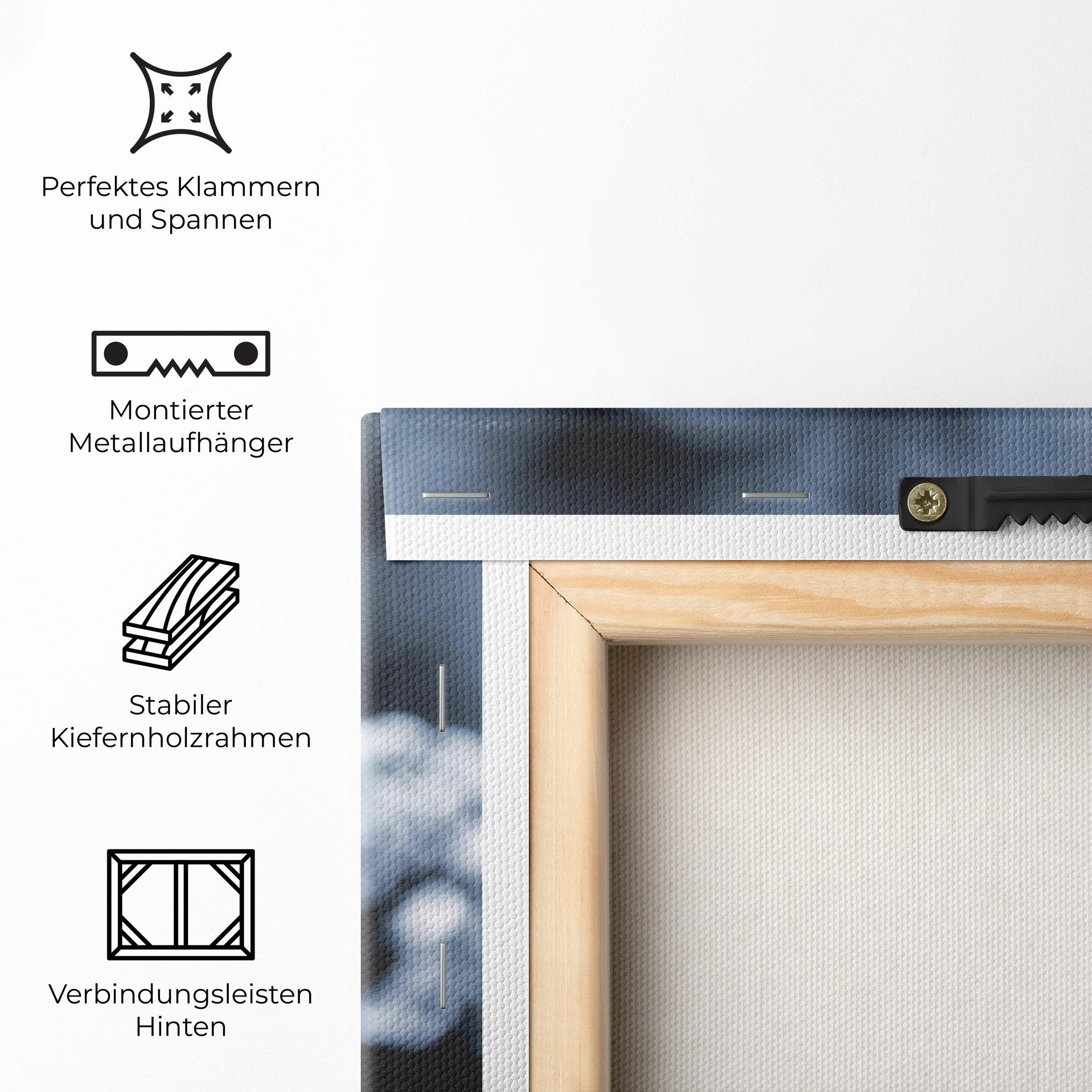 Leinwandbild Winter Plant mockup 5