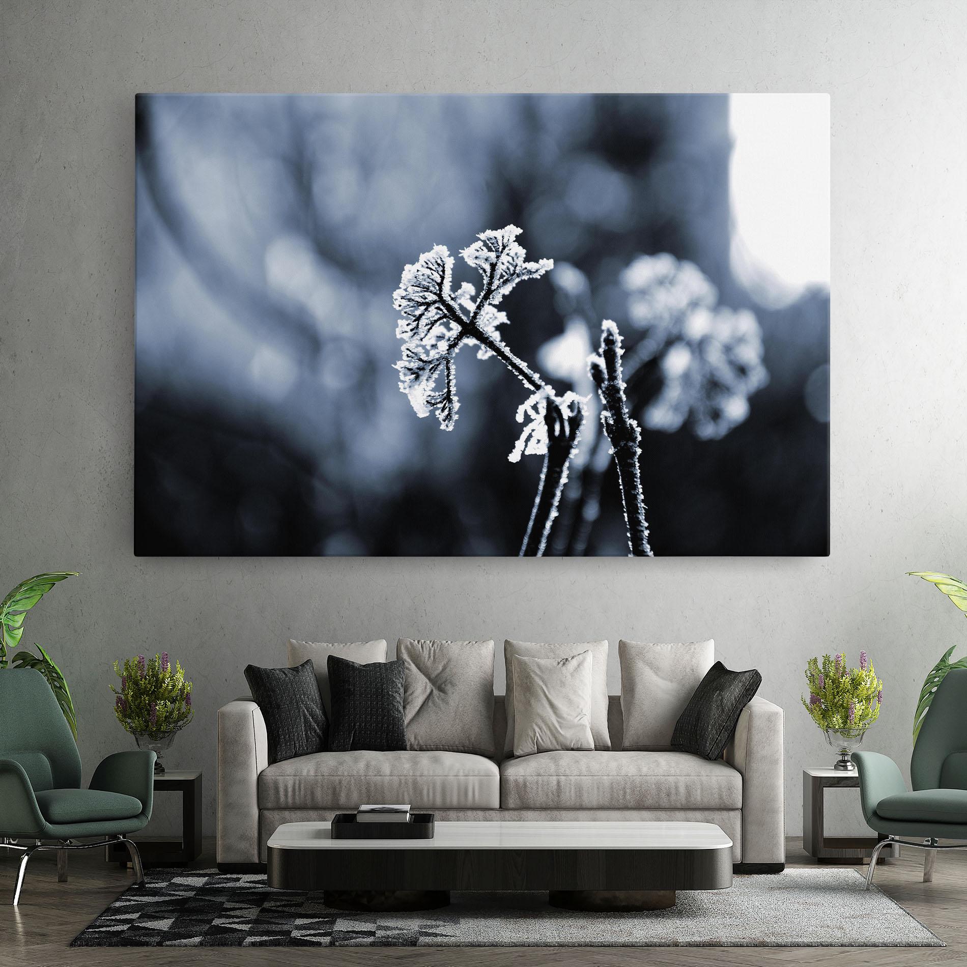 Leinwandbild Winter Plant mockup 7