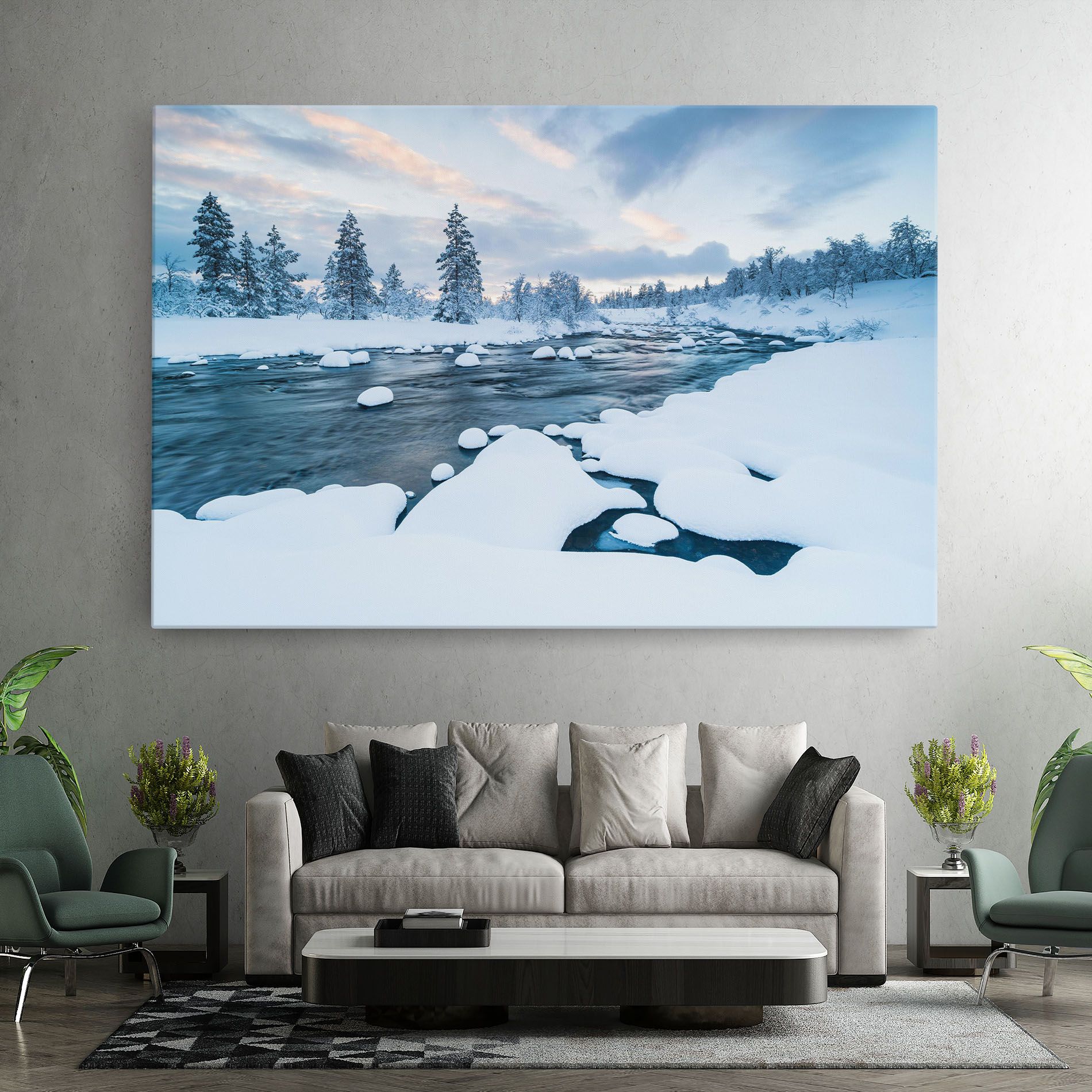 Winter River mockup 7