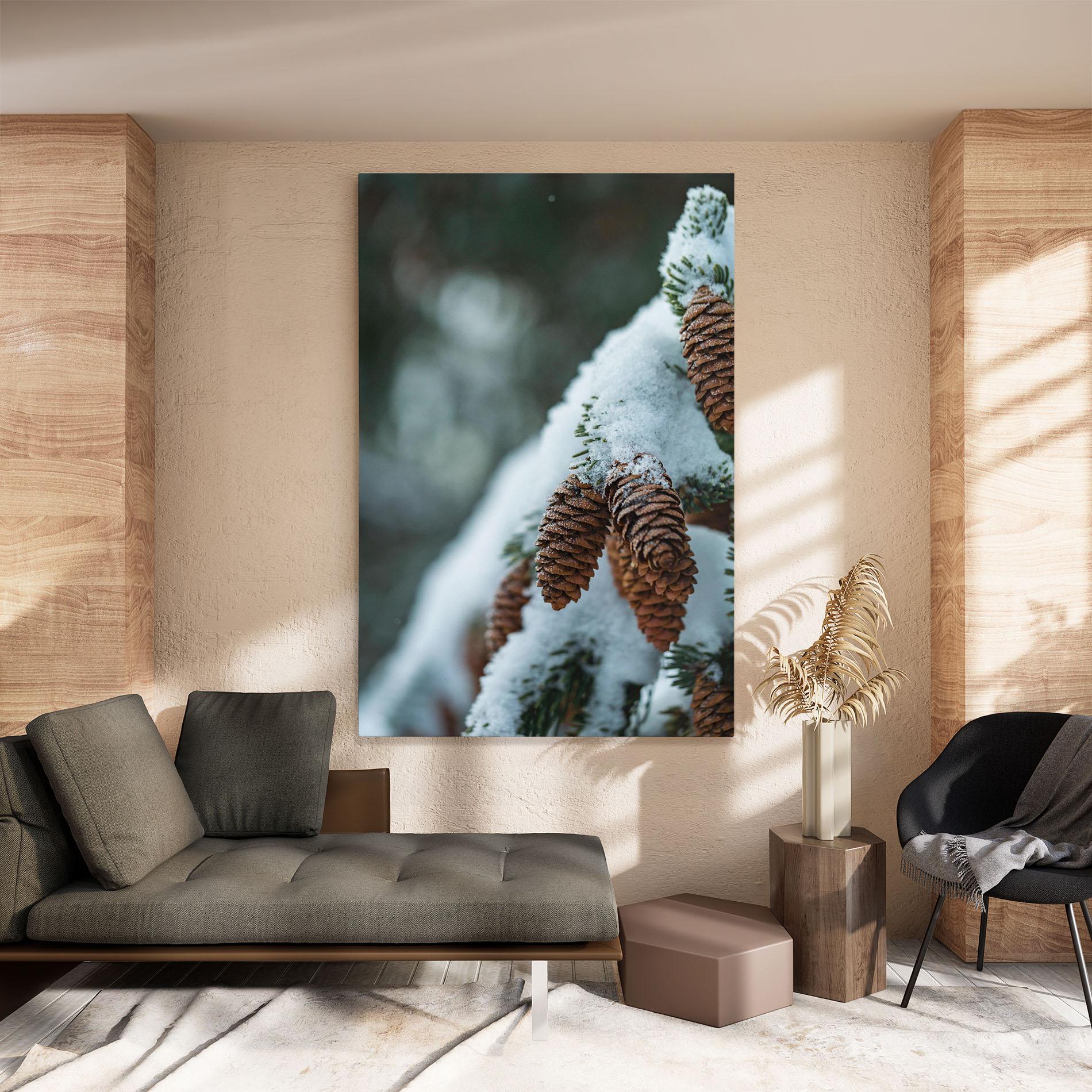 Leinwandbild Pretty Snow Cones mockup 8