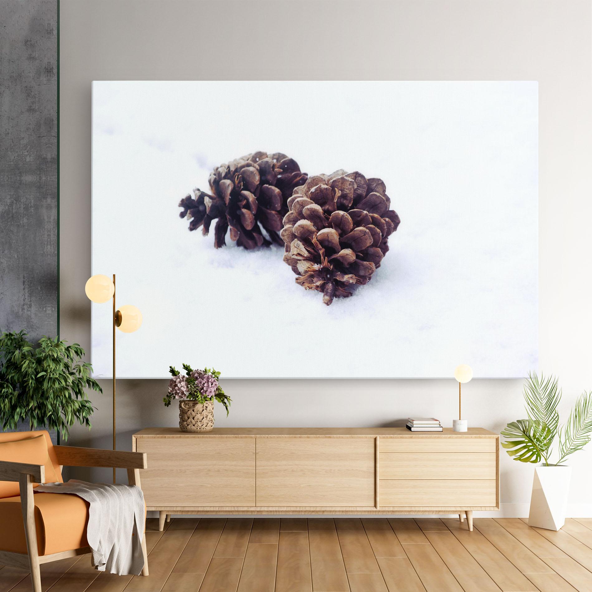 Leinwandbild Snow Cones mockup 9