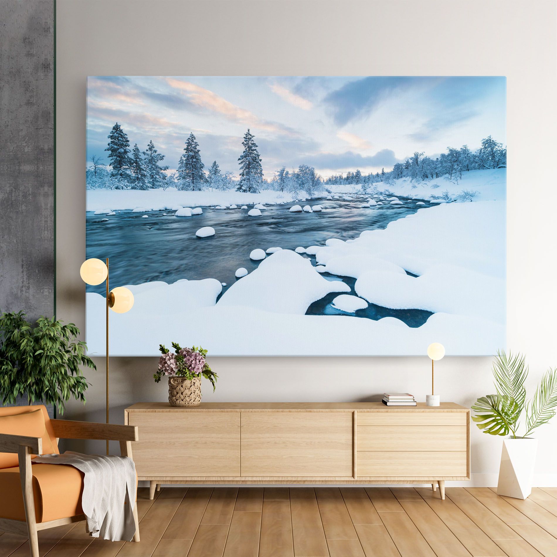 Winter River mockup 9