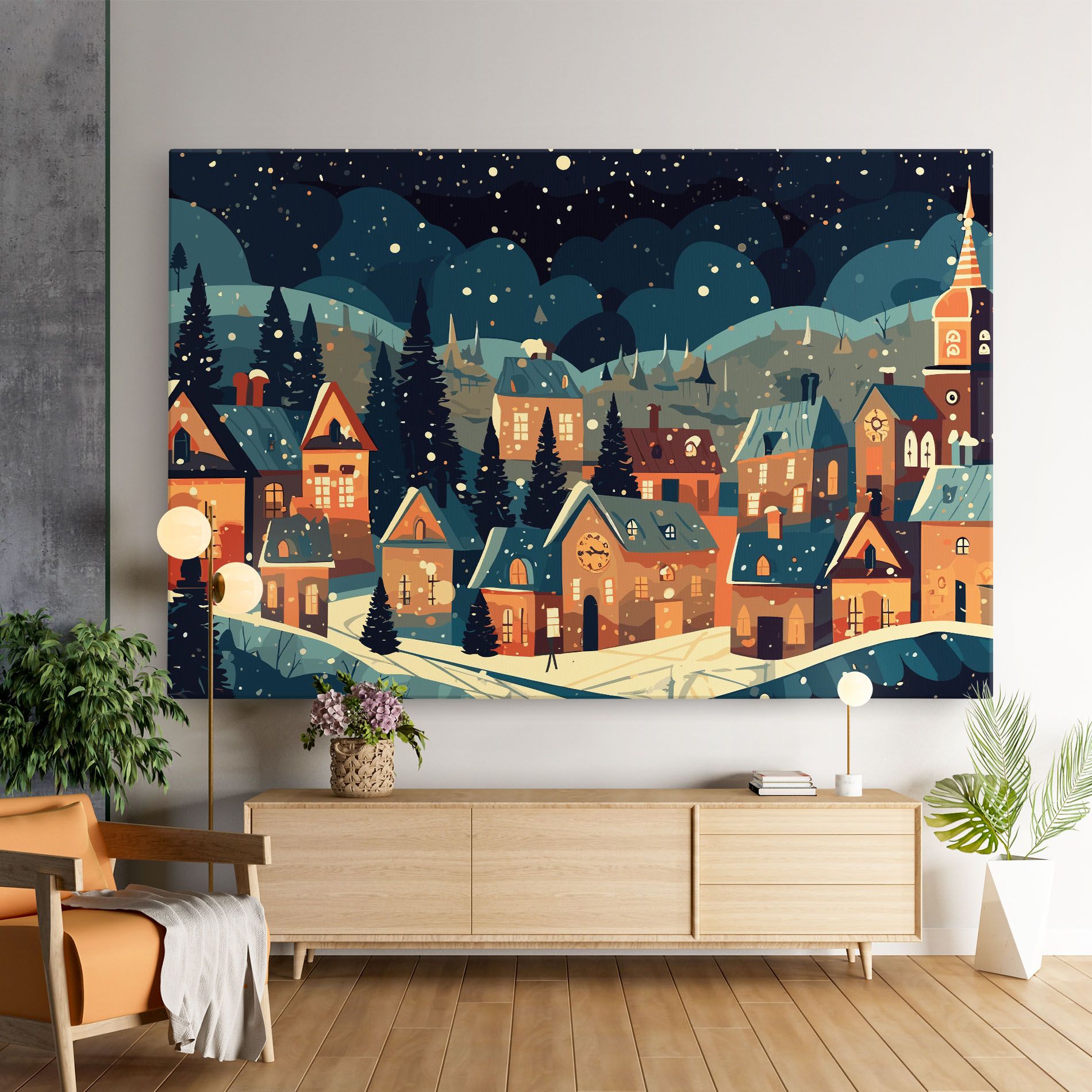 Winter View Houses mockup 9