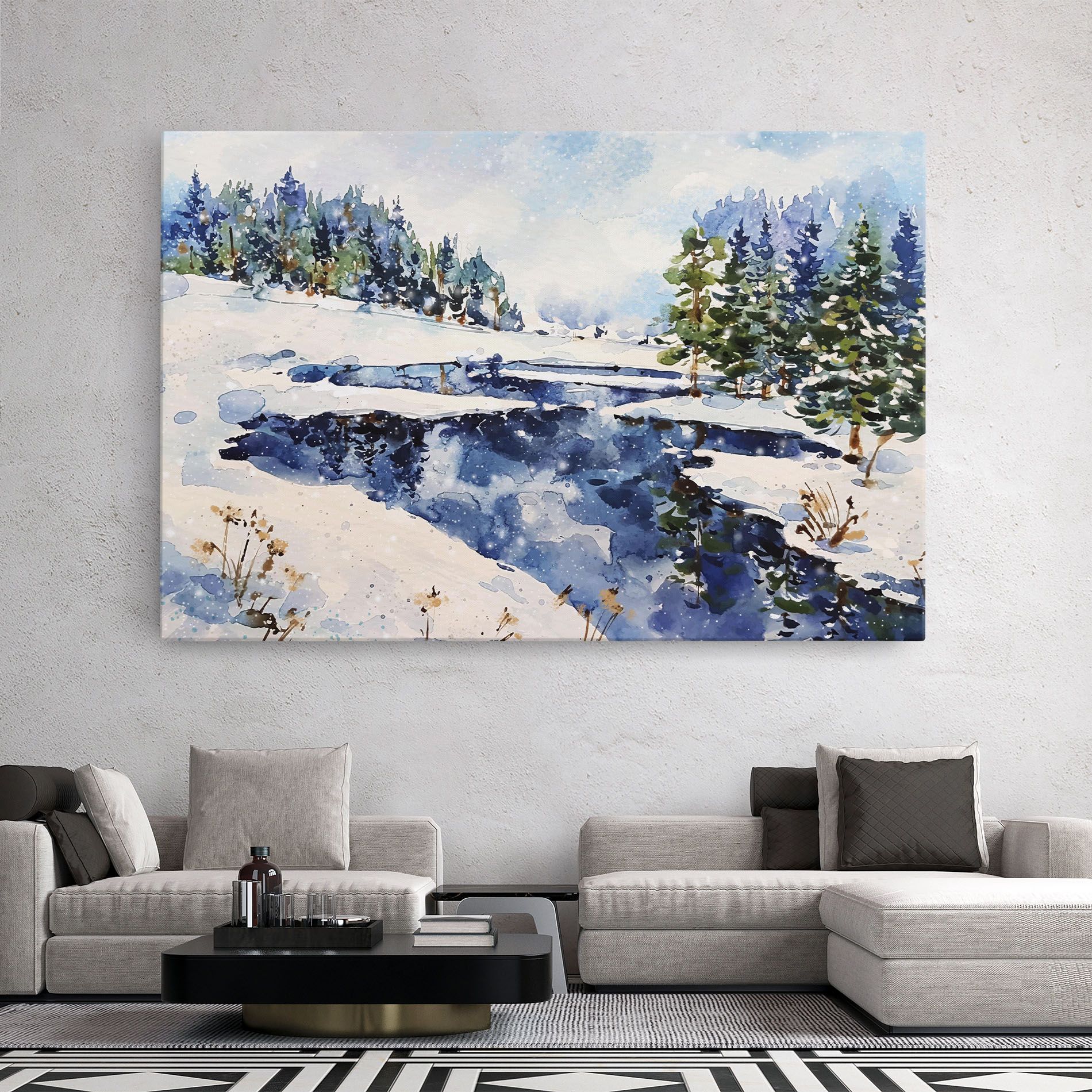 Winter Painting mockup 2