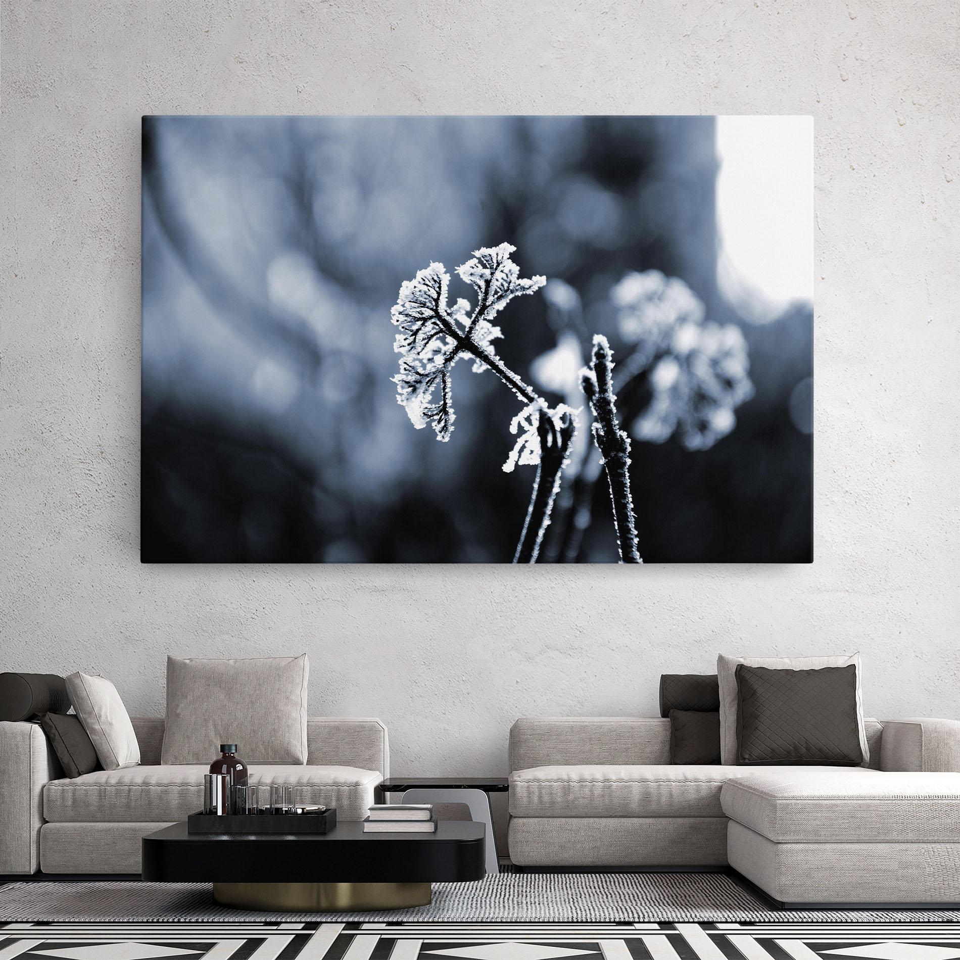 Leinwandbild Winter Plant mockup 2