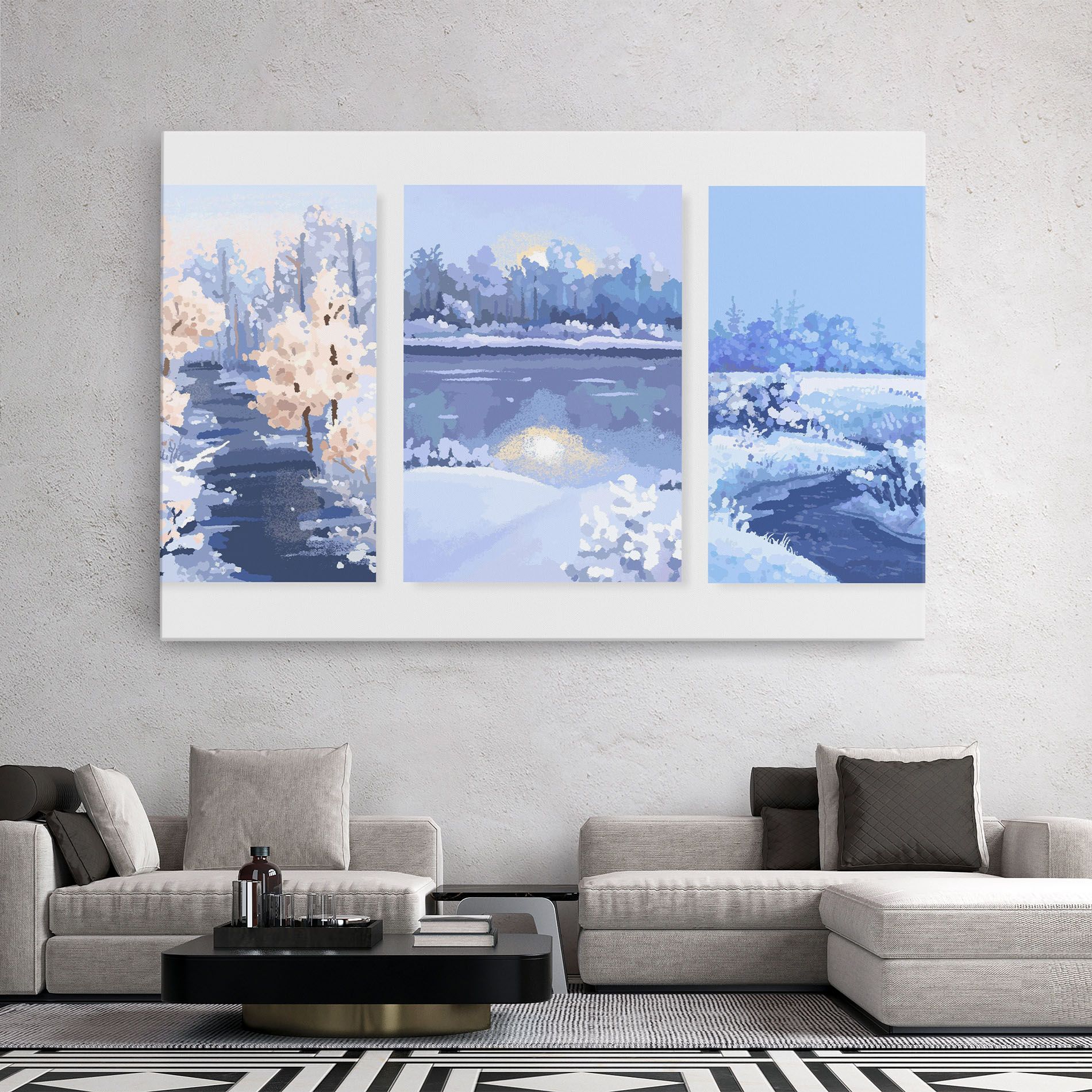 Winter_landscape_with_forest_and_field_vector_illustration14 mockup 2