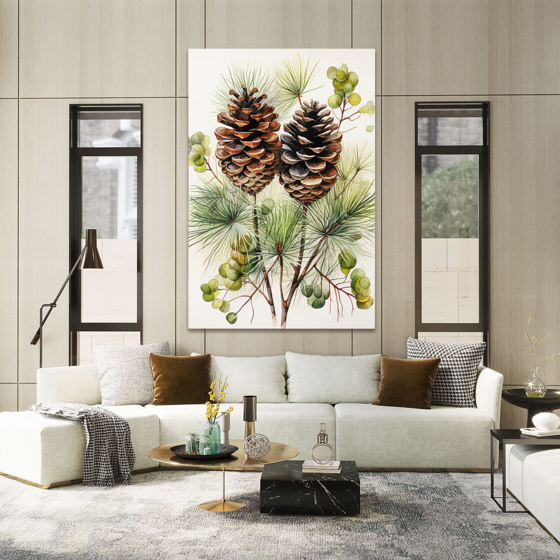 Brown Cones mockup 2