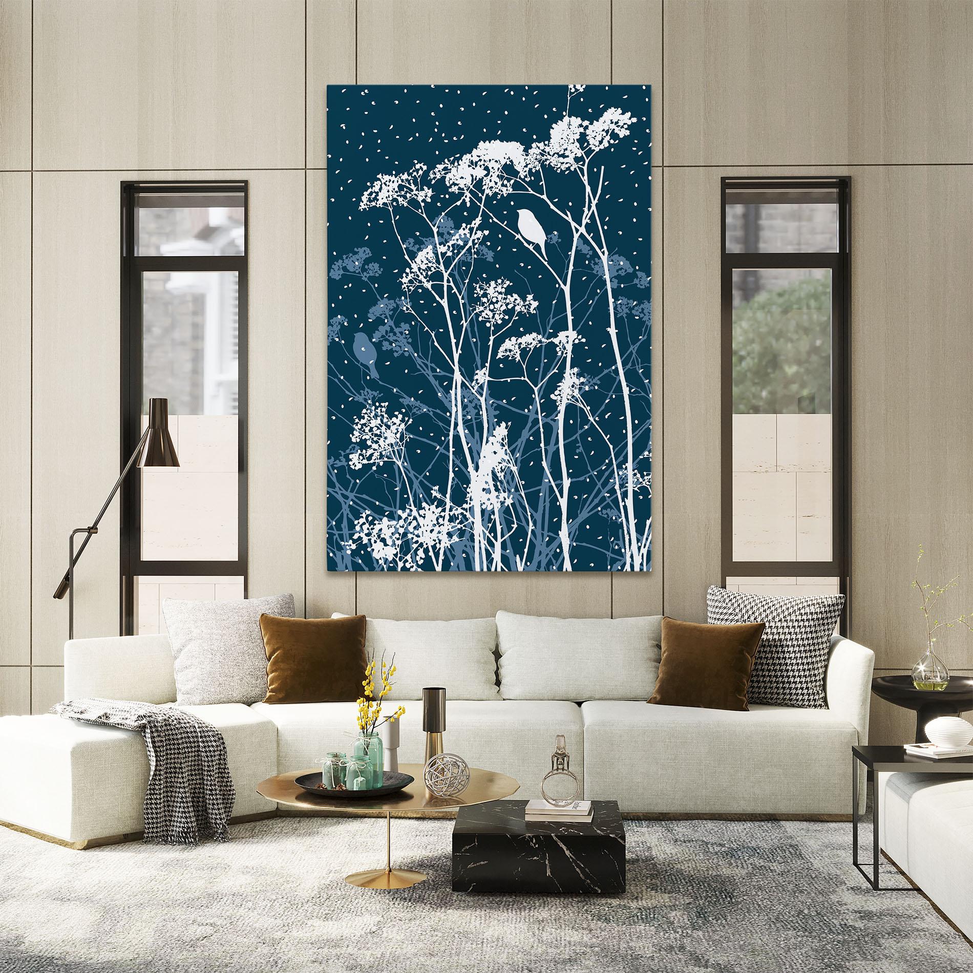 Leinwandbild Meadow Flowers mockup 2