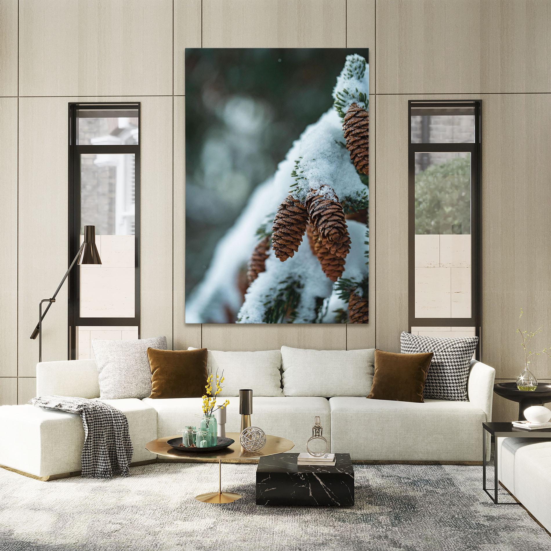 Leinwandbild Pretty Snow Cones mockup 2