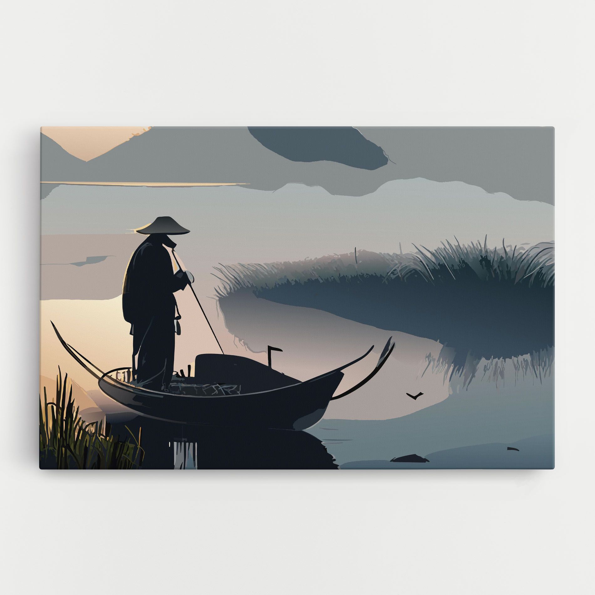 Japan Lake Man mockup 0