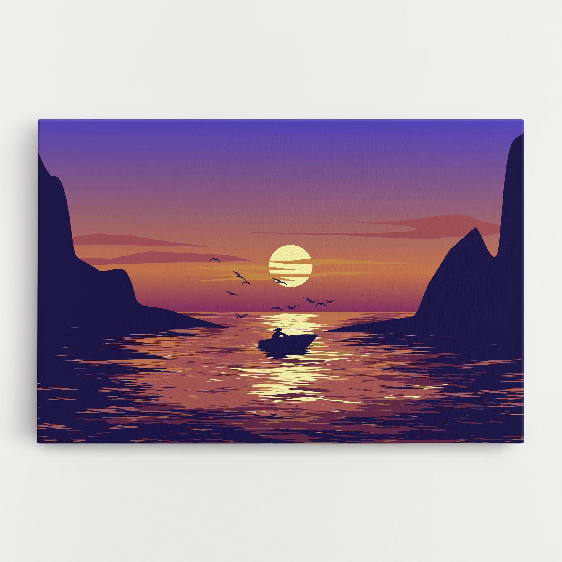 Sunset Scenery View mockup 0