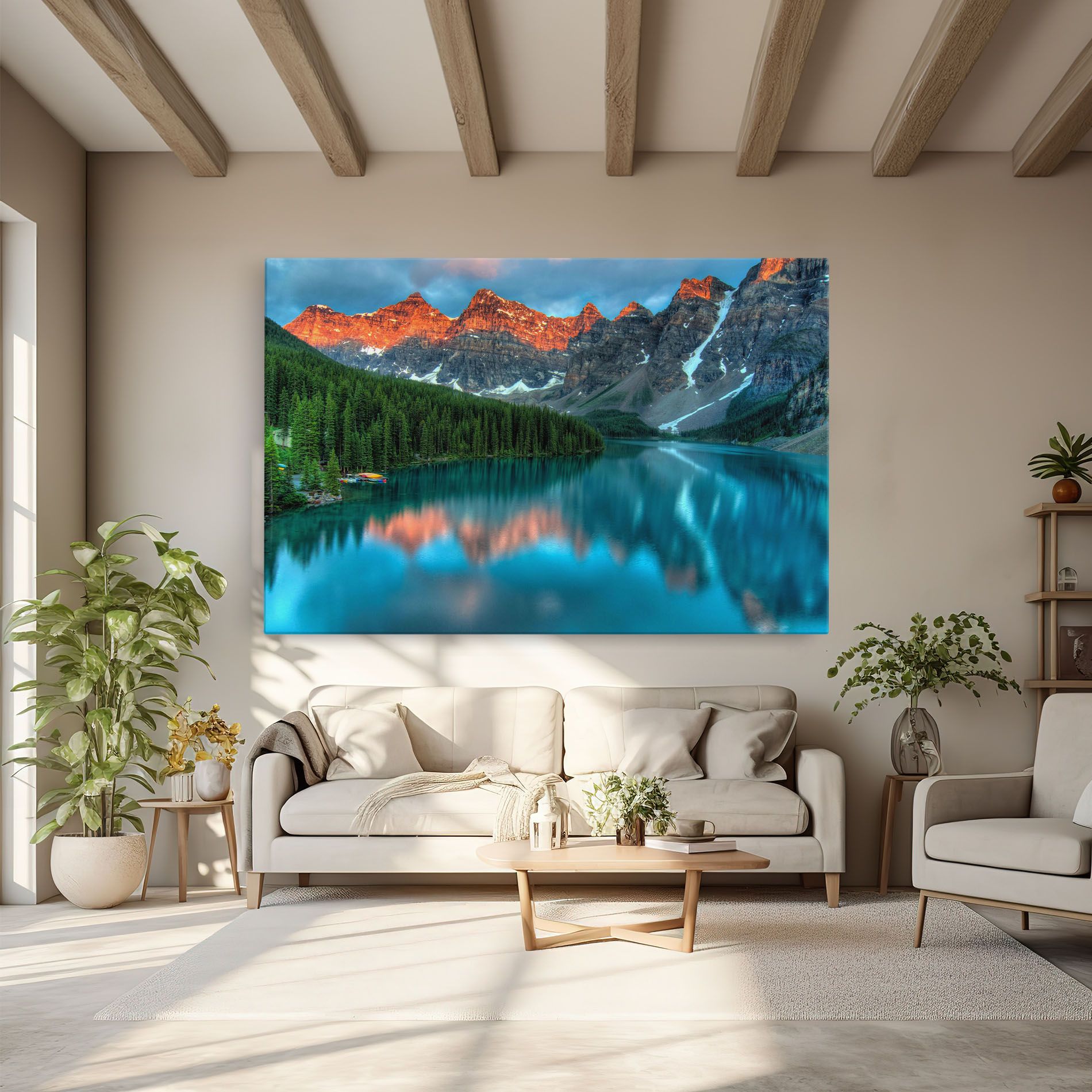 Beautiful Blue Lake mockup 6