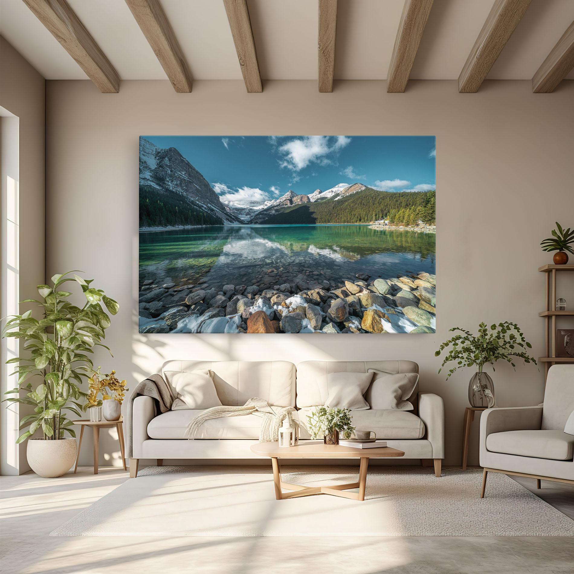 Leinwandbild Breathtaking View mockup 6