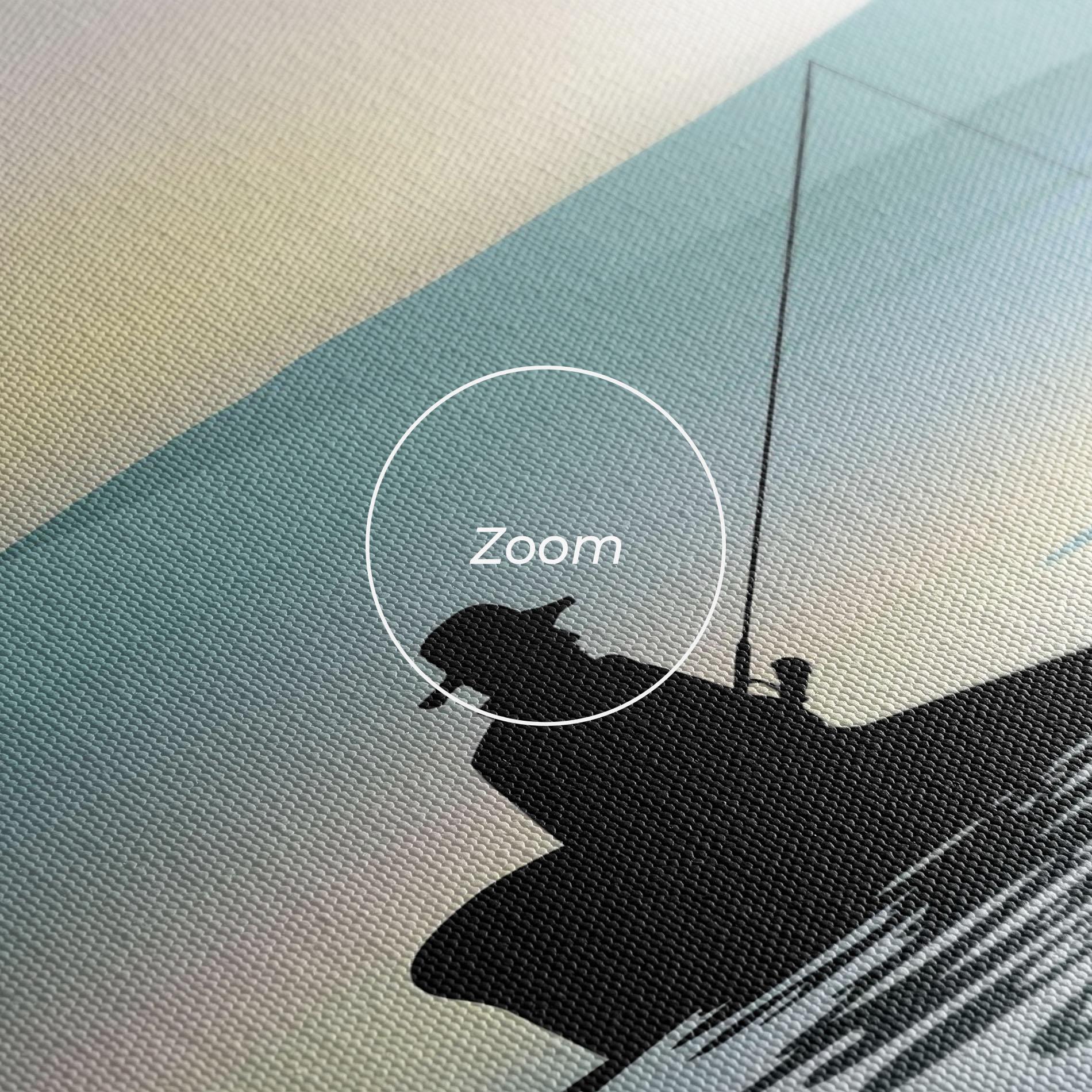 Leinwandbild Fishman Lake View mockup 3