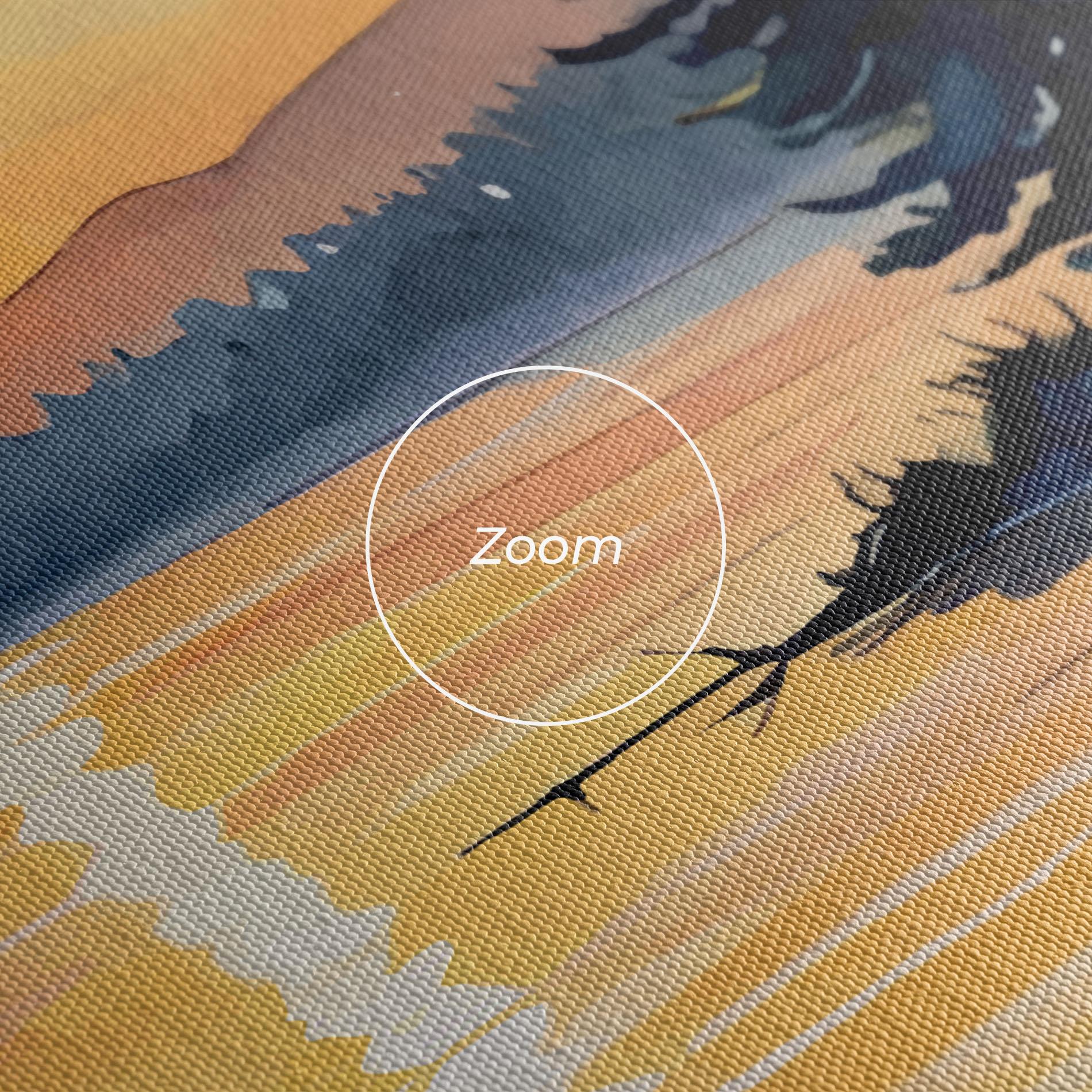 Leinwandbild Tree Shadow Lake mockup 3