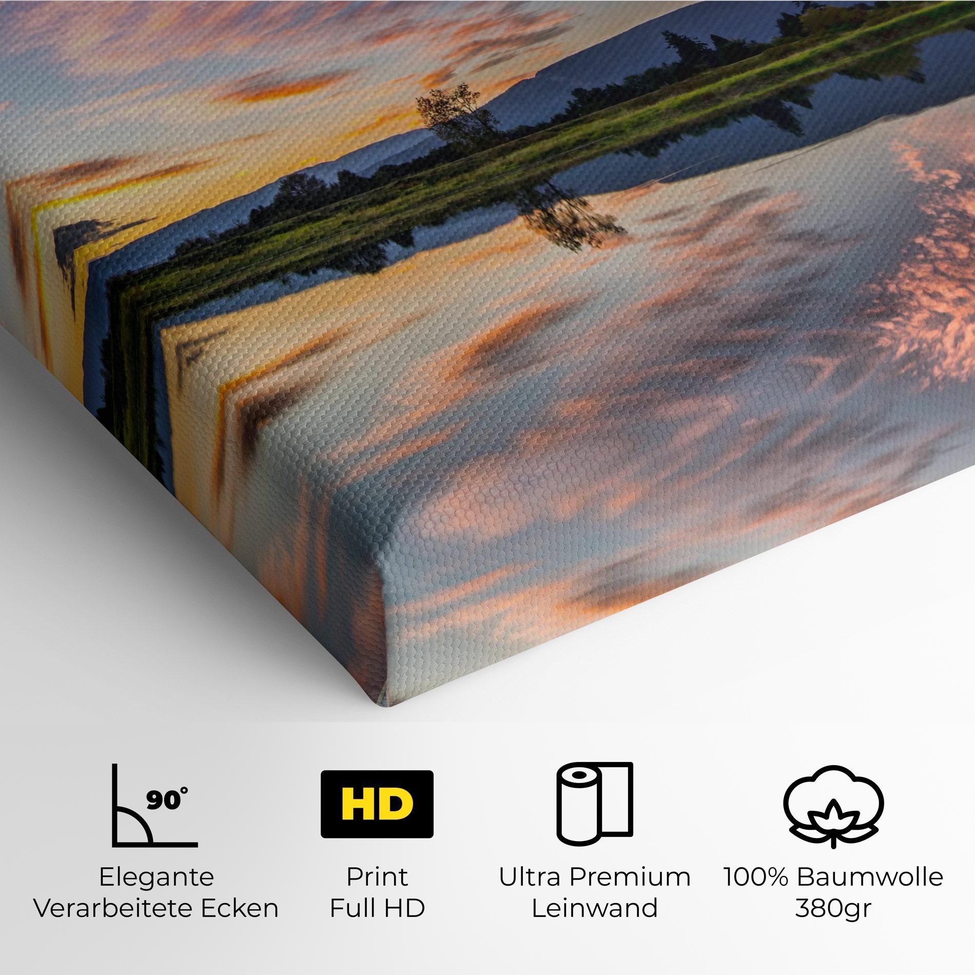 Leinwandbild Beautiful Sky mockup 4