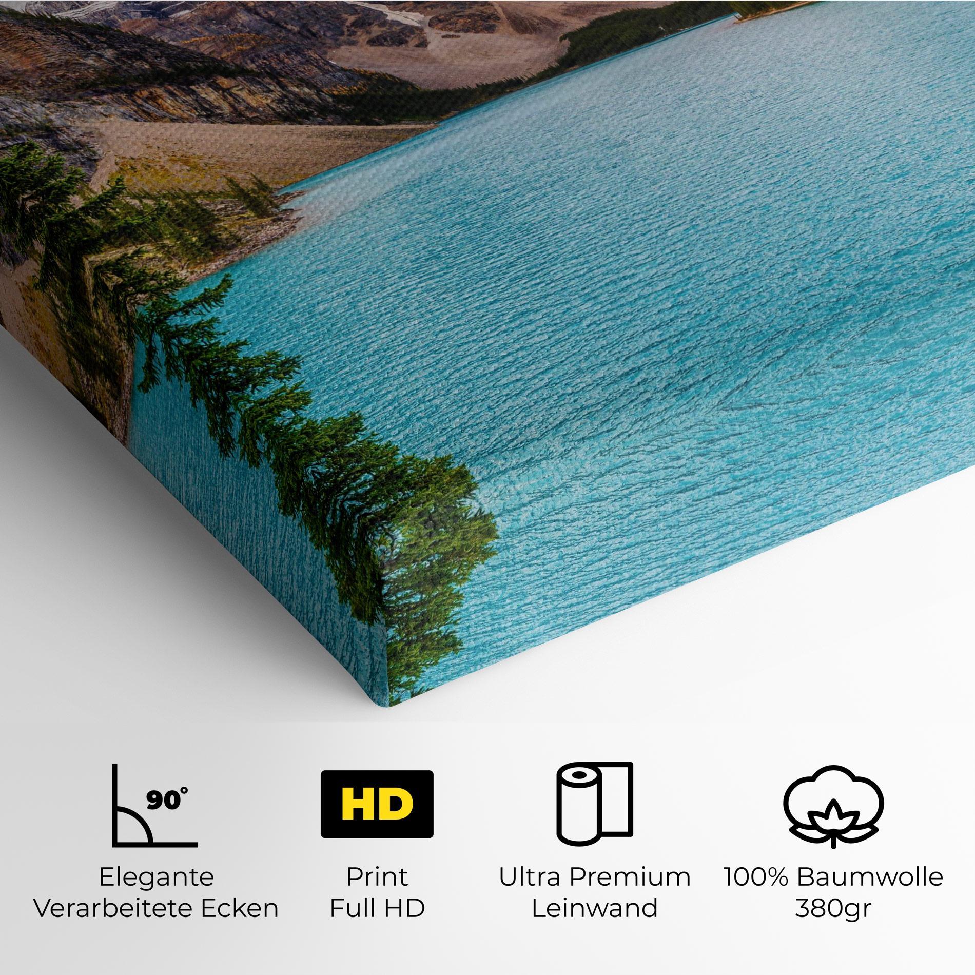 Leinwandbild Blue Magic Lake mockup 4