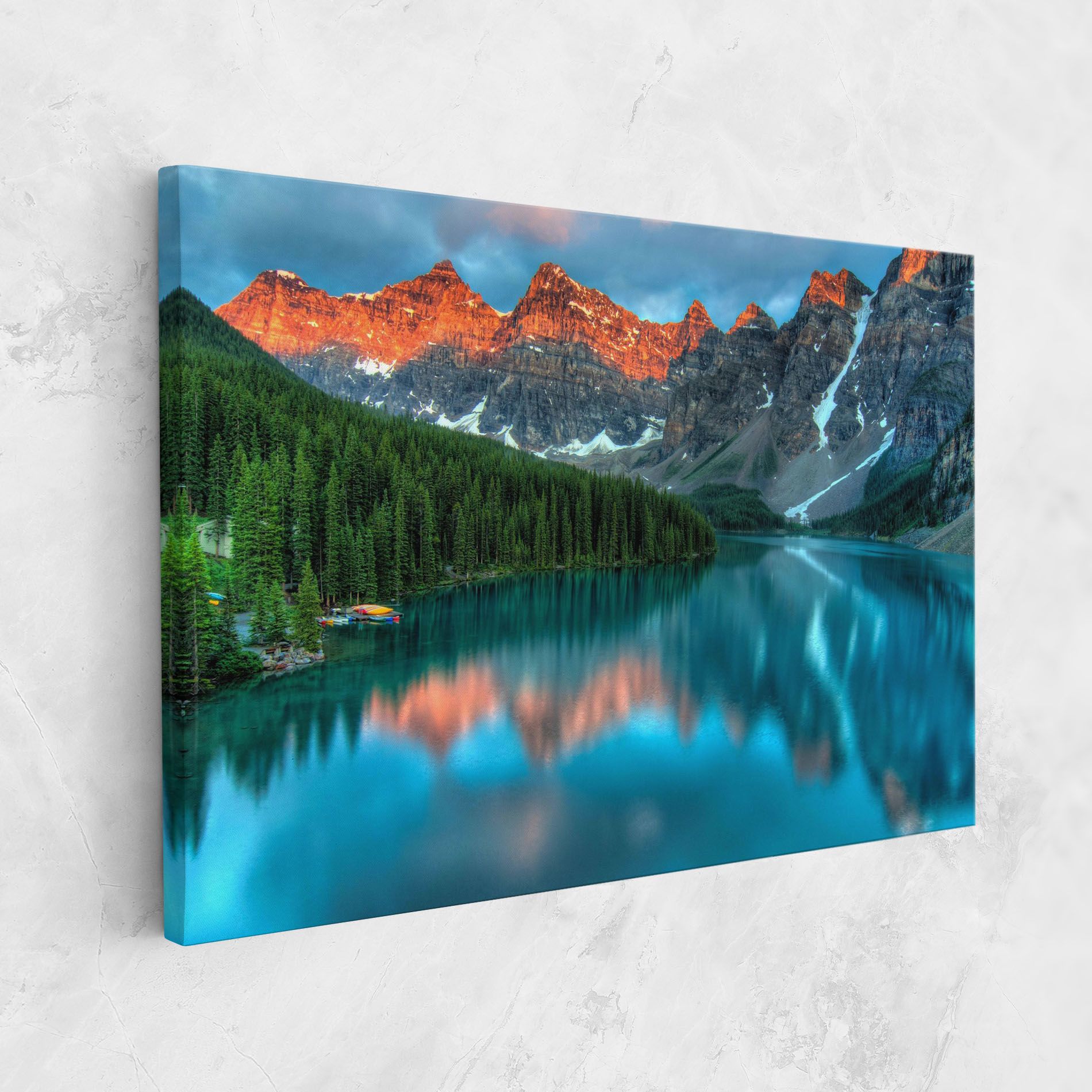 Beautiful Blue Lake mockup 1