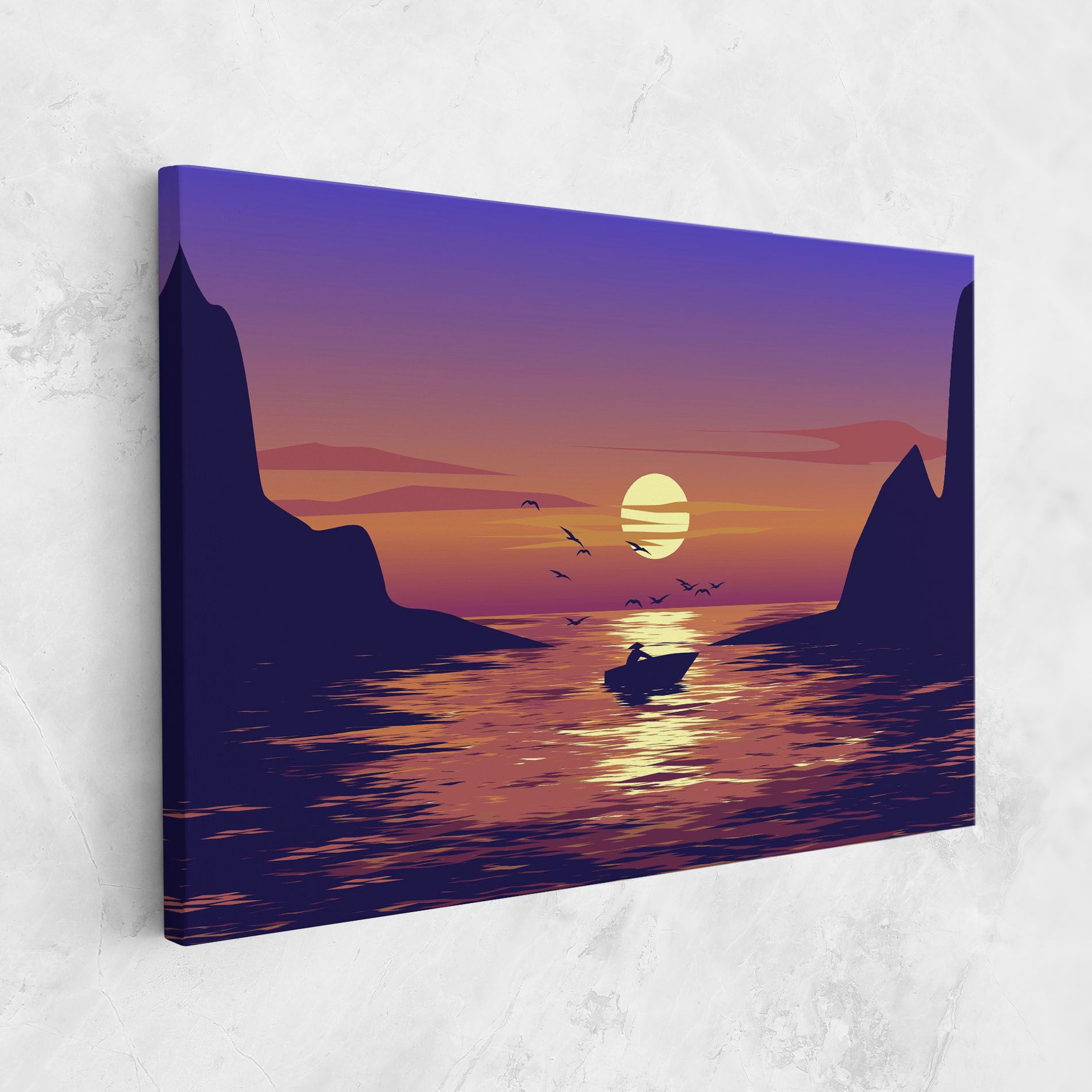 Sunset Scenery View mockup 1