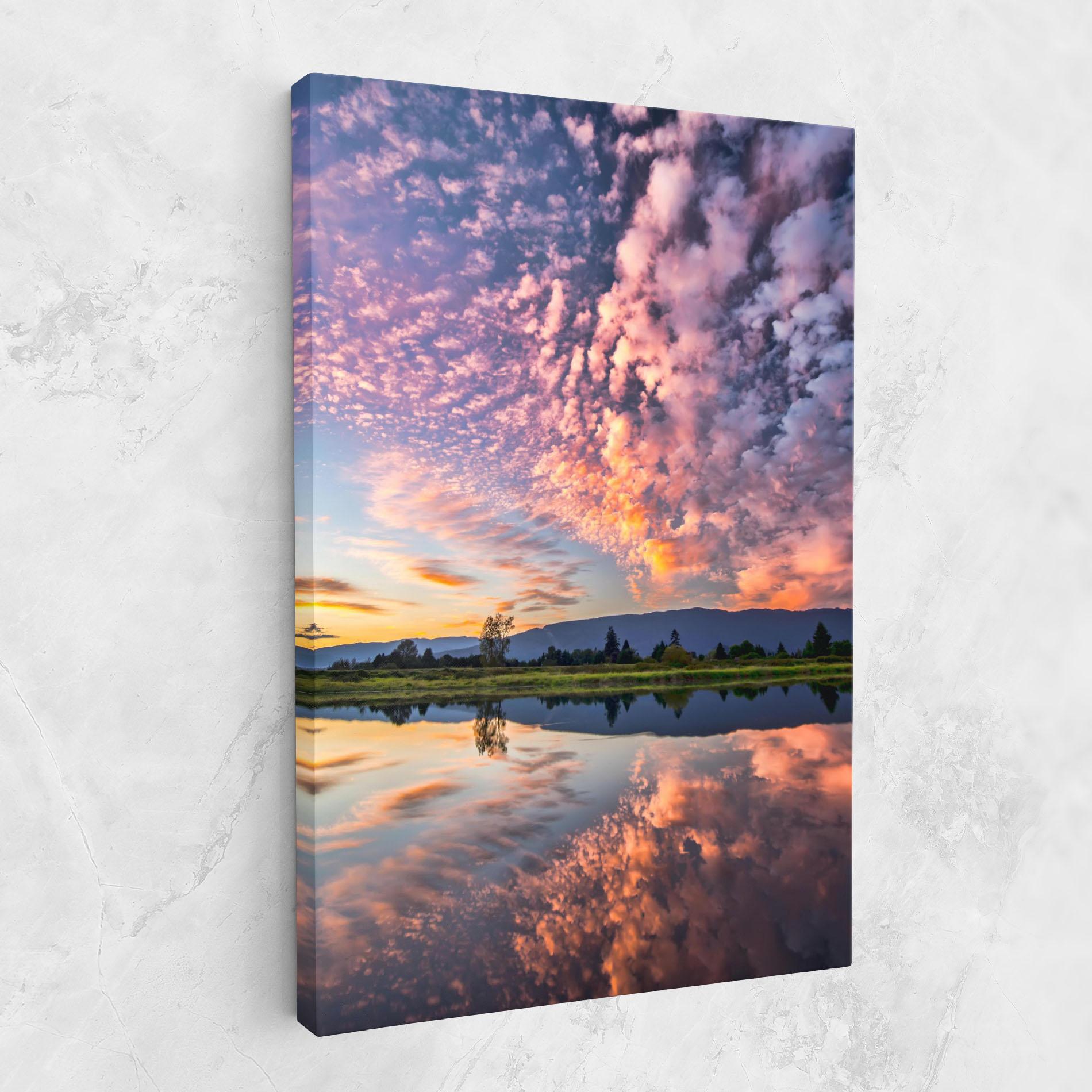 Leinwandbild Beautiful Sky mockup 1