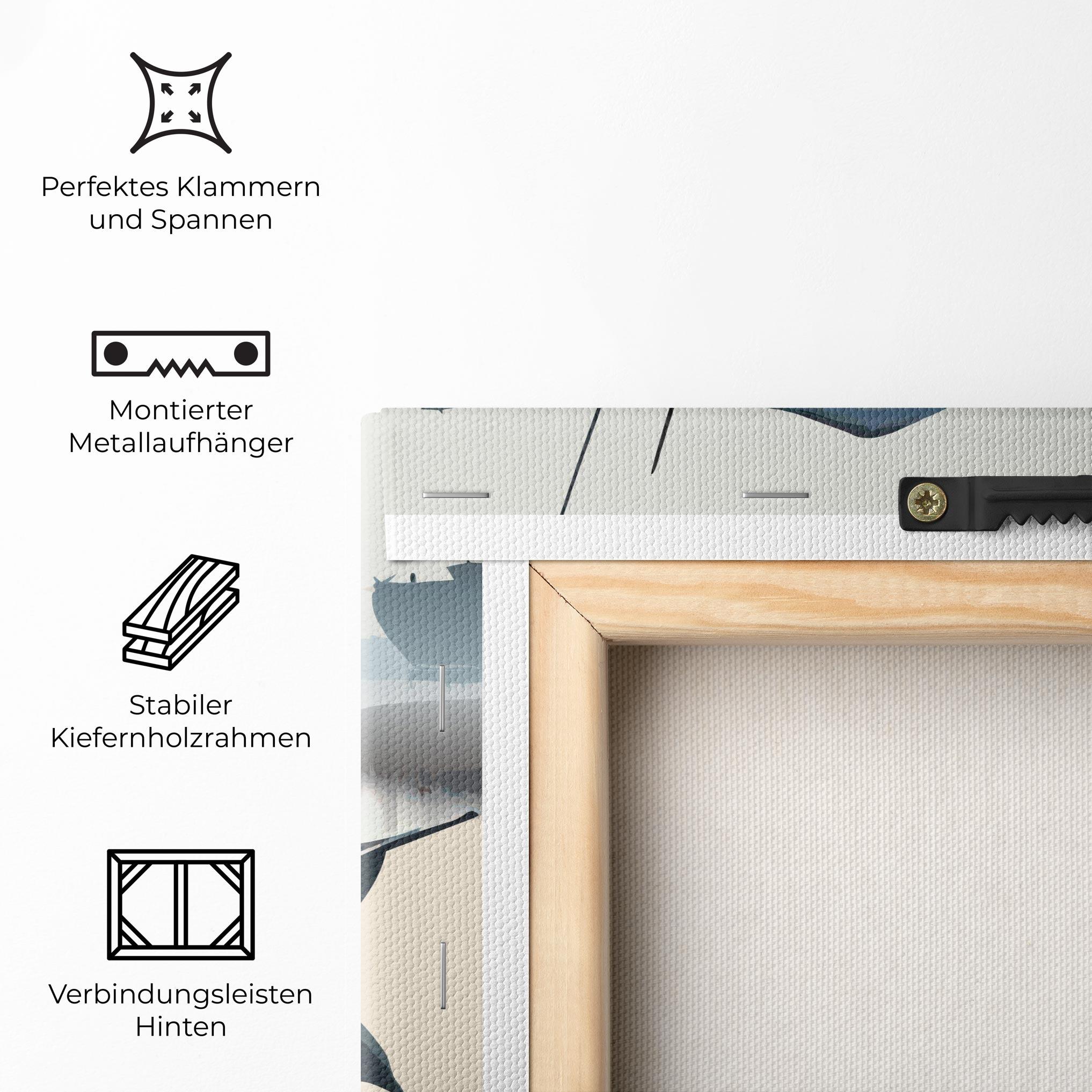 Leinwandbild Japan Fisherman mockup 5