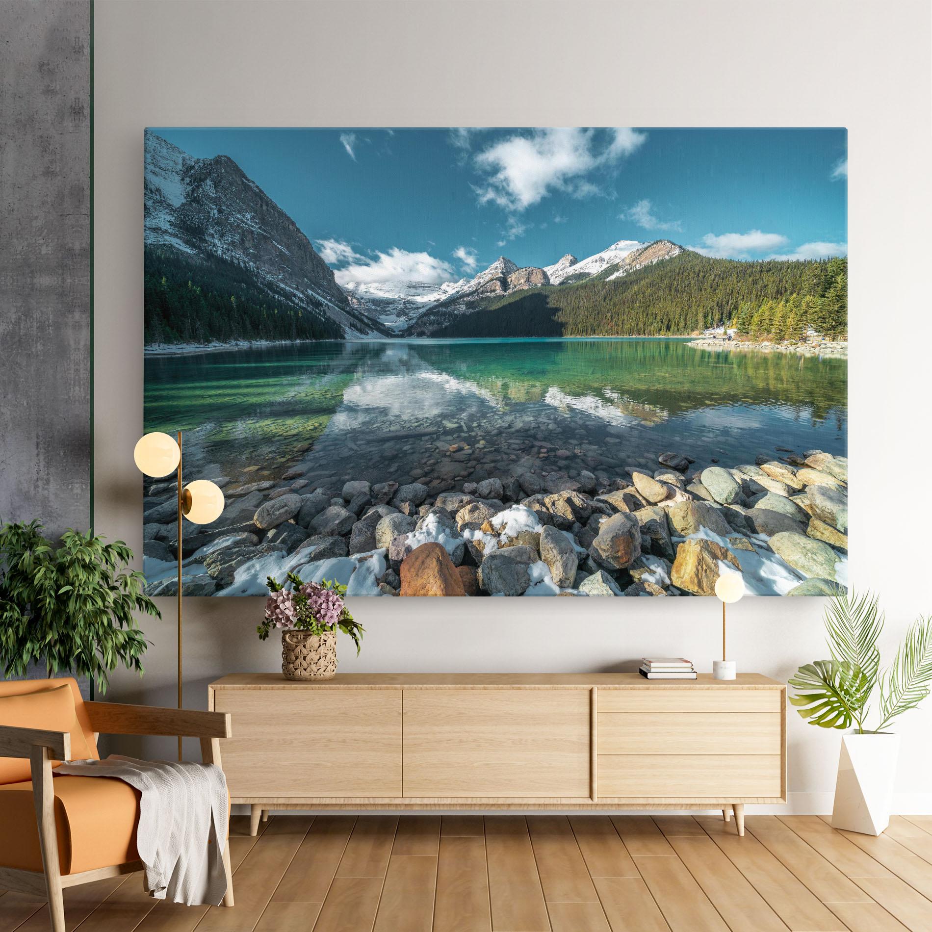 Leinwandbild Breathtaking View mockup 9