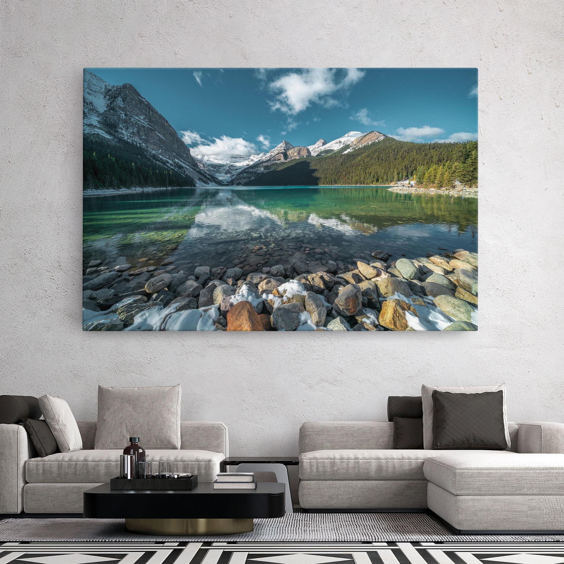 Leinwandbild Breathtaking View mockup 2