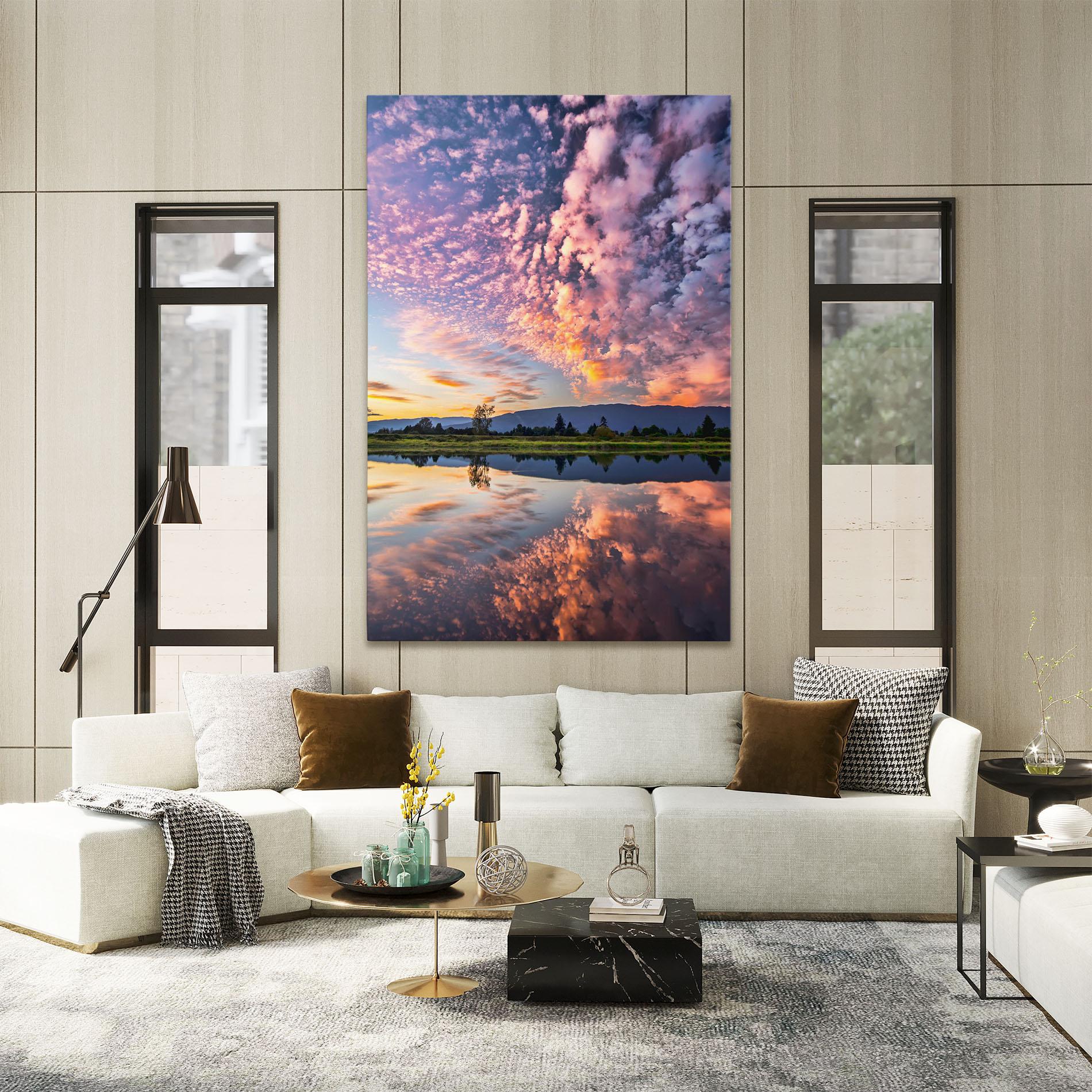 Leinwandbild Beautiful Sky mockup 2