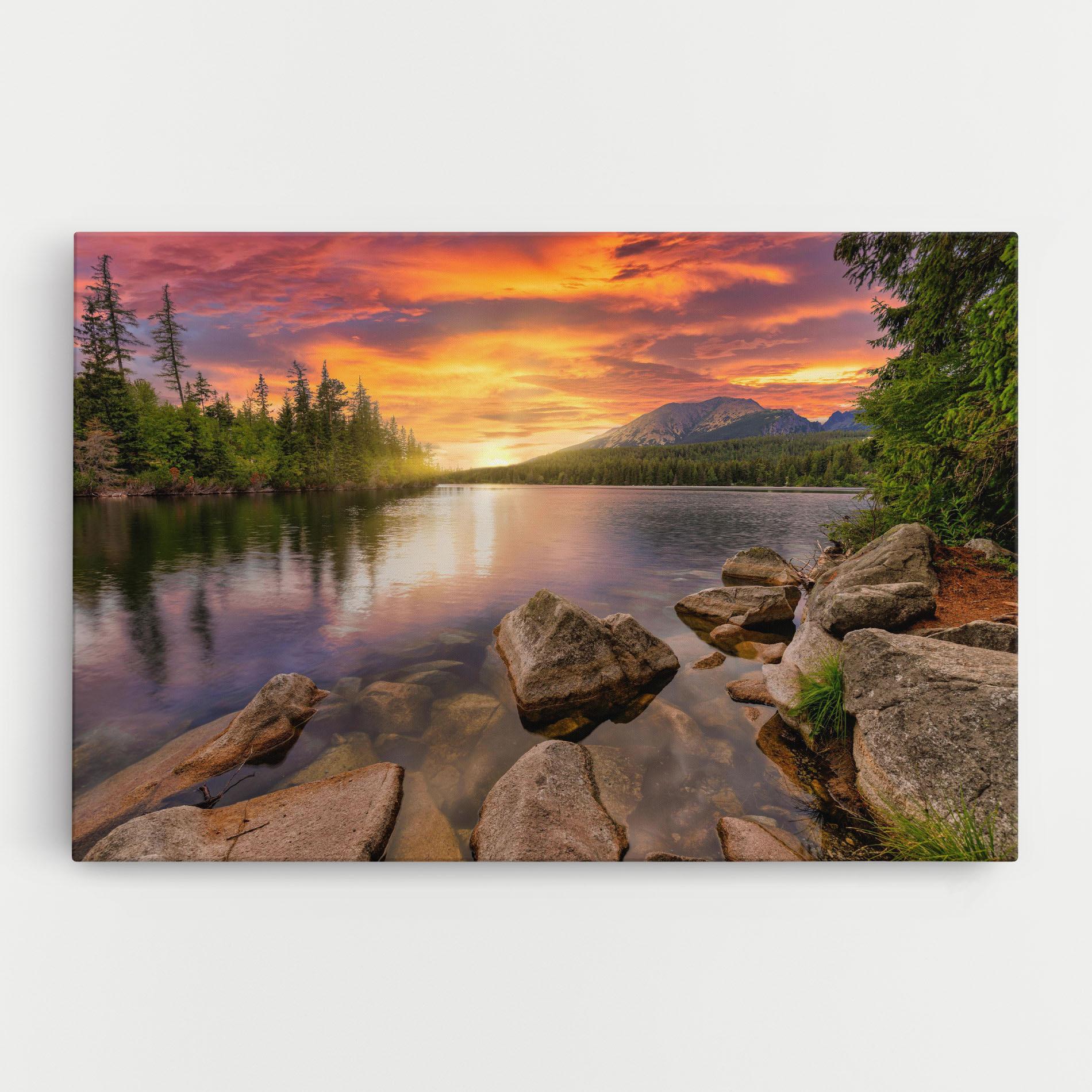 Leinwandbild Tatra View mockup 0