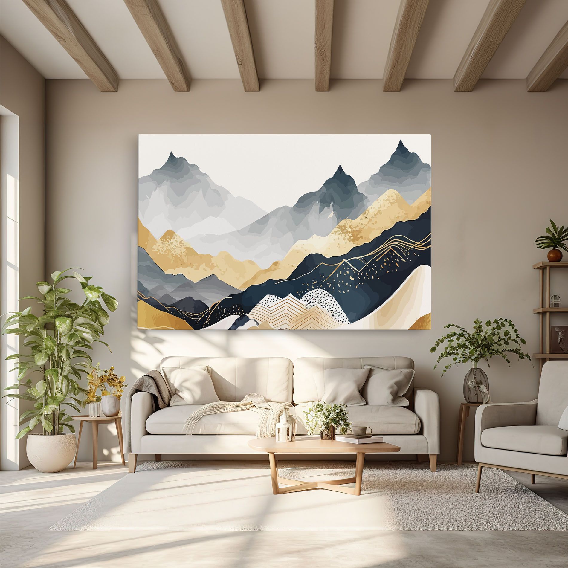 Blue Gold Mountain mockup 6