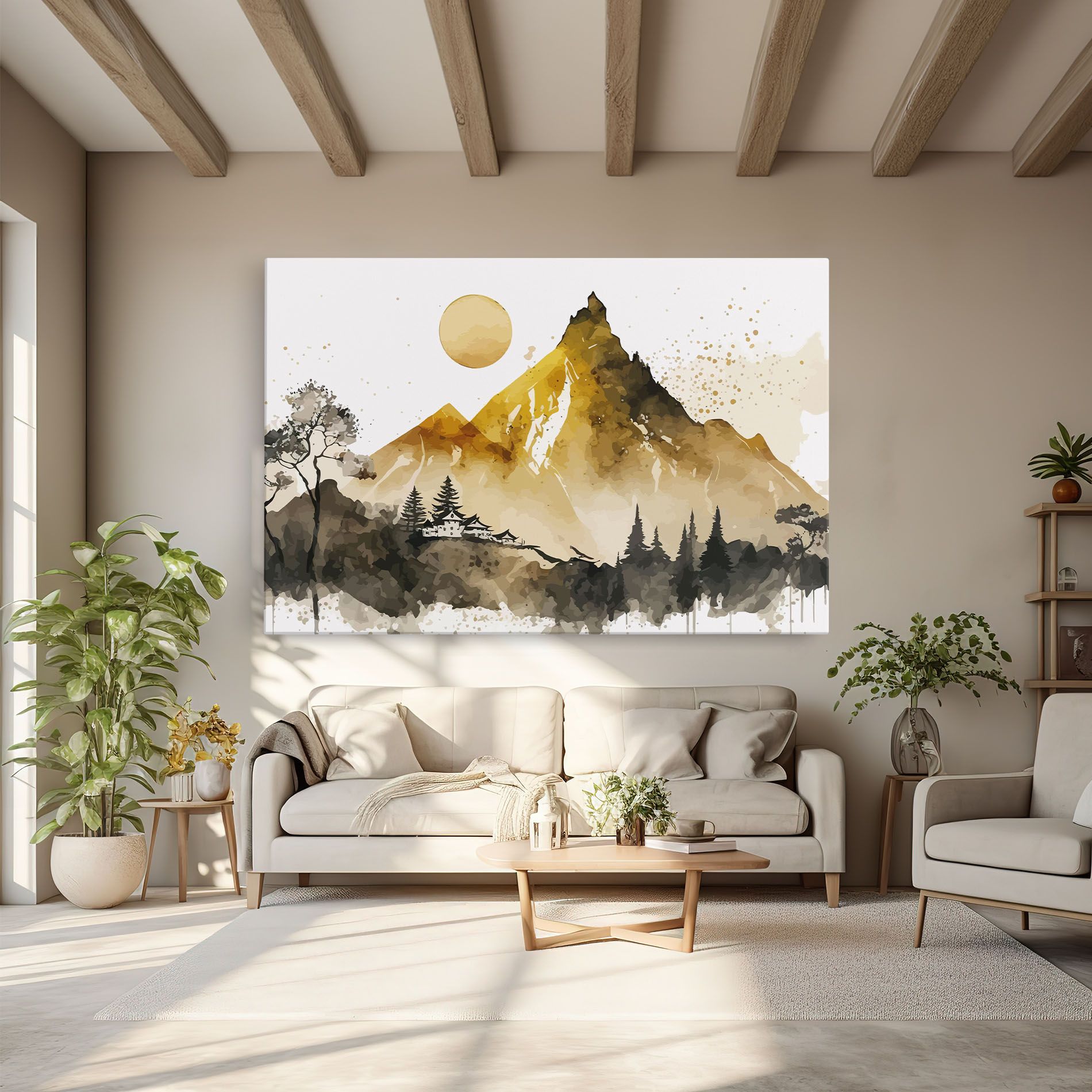 Gold Mountain Art mockup 6