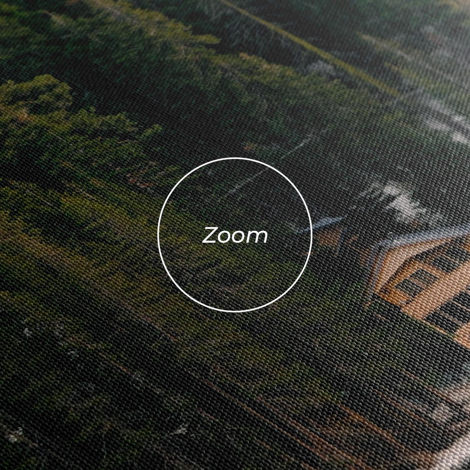 Leinwandbild Peacefull Place mockup 3
