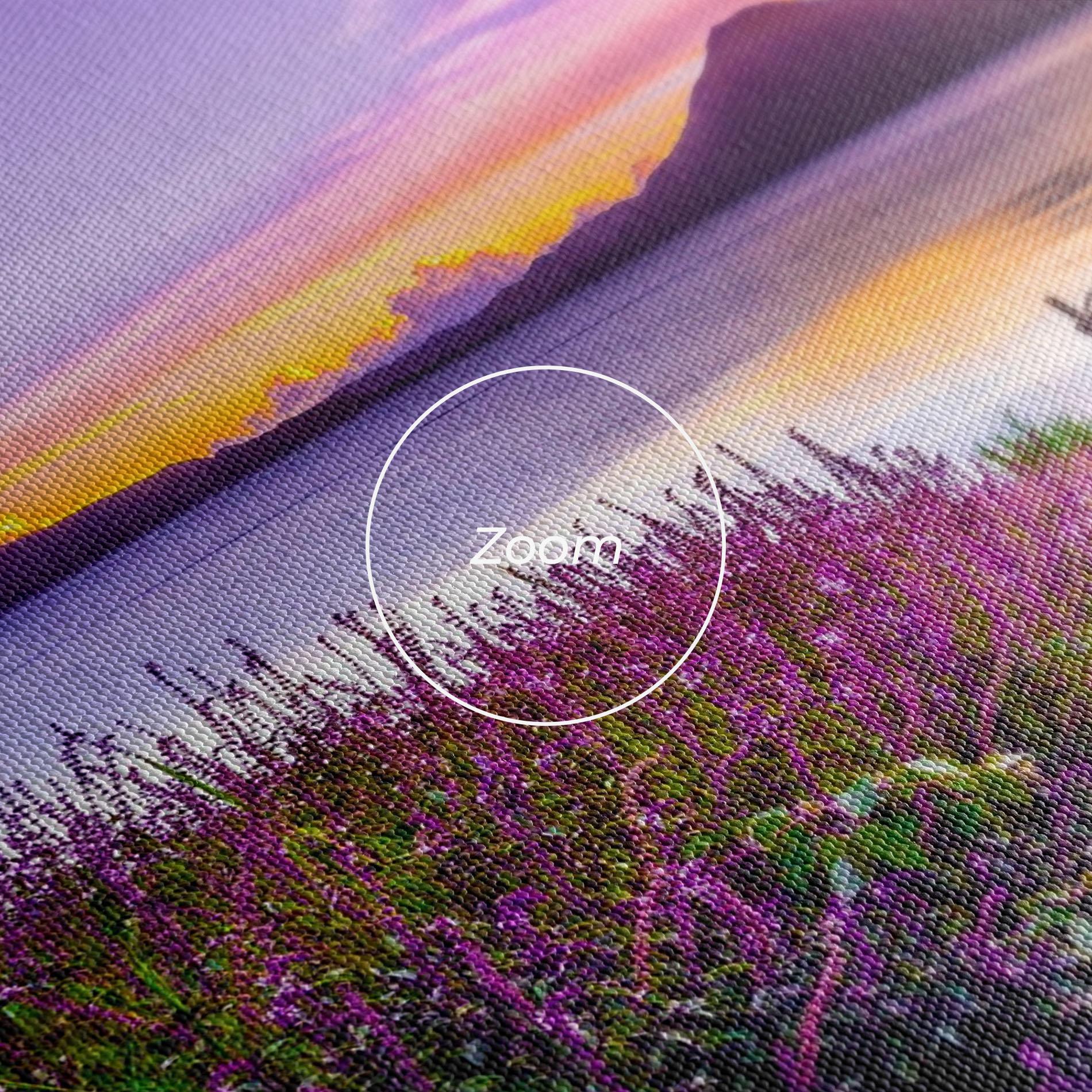 Leinwandbild Purple Lake mockup 3