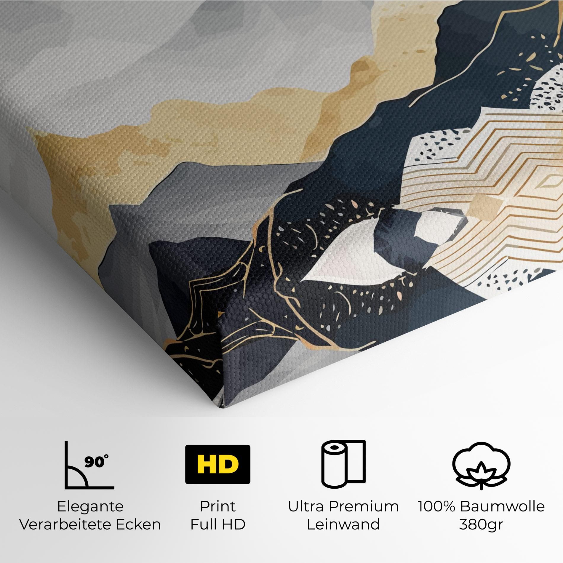 Gold Grey Mountain mockup 4