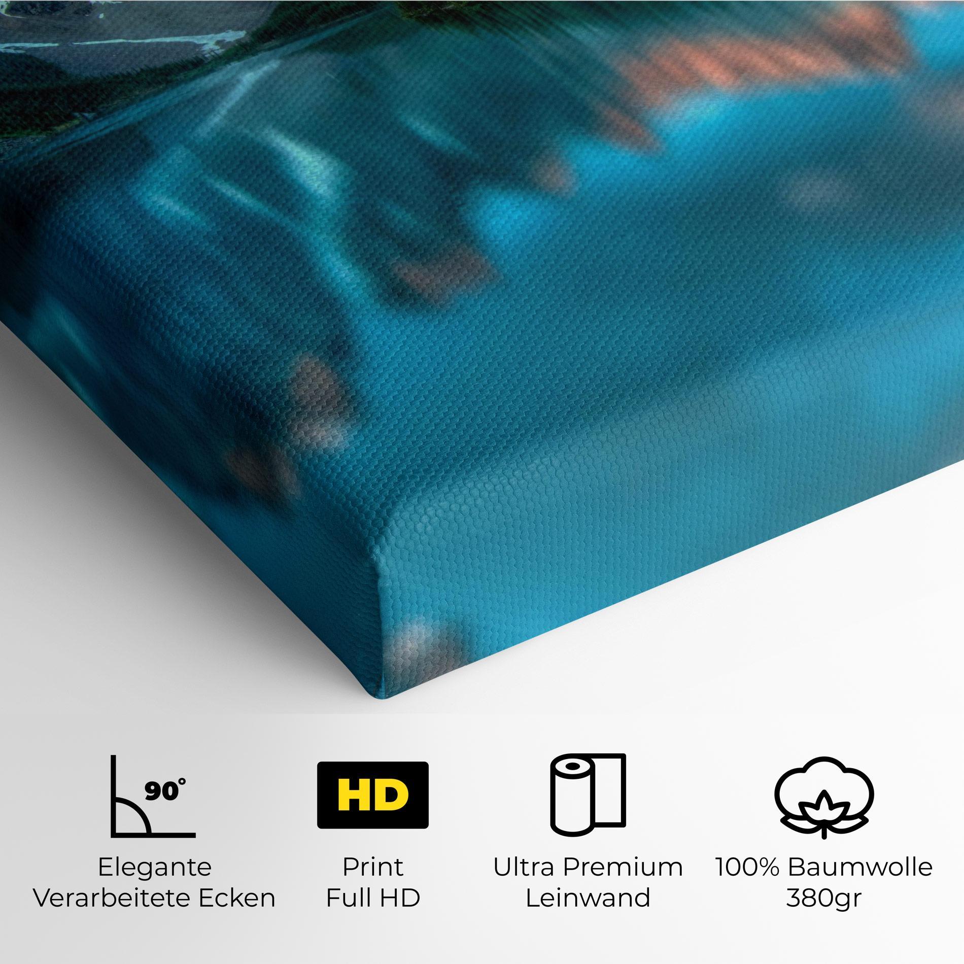 Leinwandbild Lake Reflection mockup 4